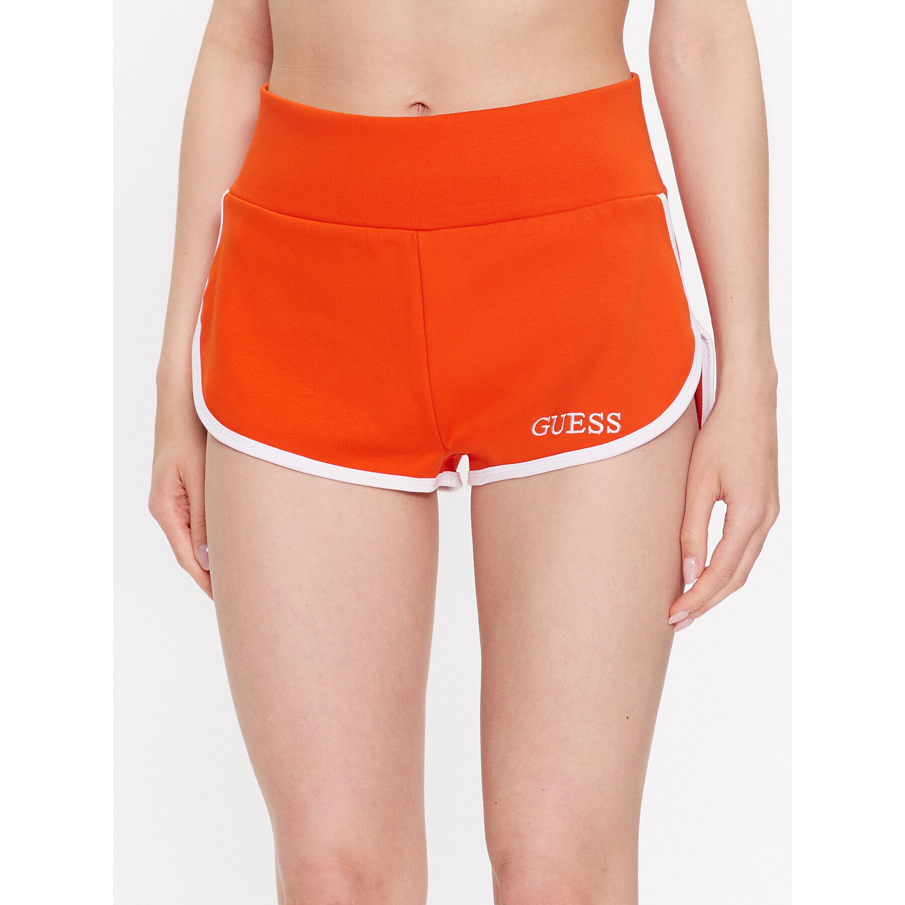 Guess Спортни шорти E3GD05 KBP41 Оранжев Regular Fit - Pepit.bg