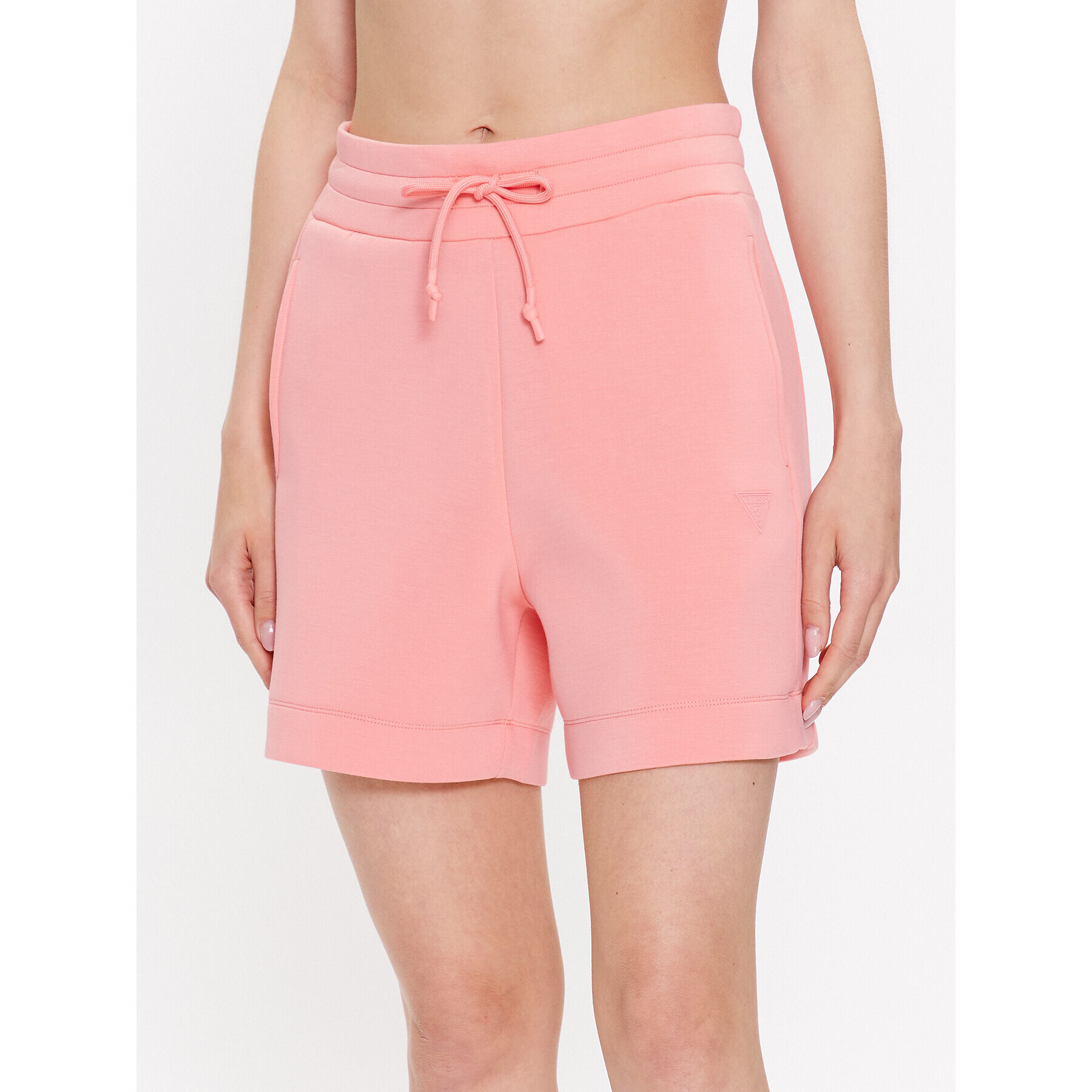 Guess Спортни шорти Elly V2YD10 K7UW2 Розов Relaxed Fit - Pepit.bg