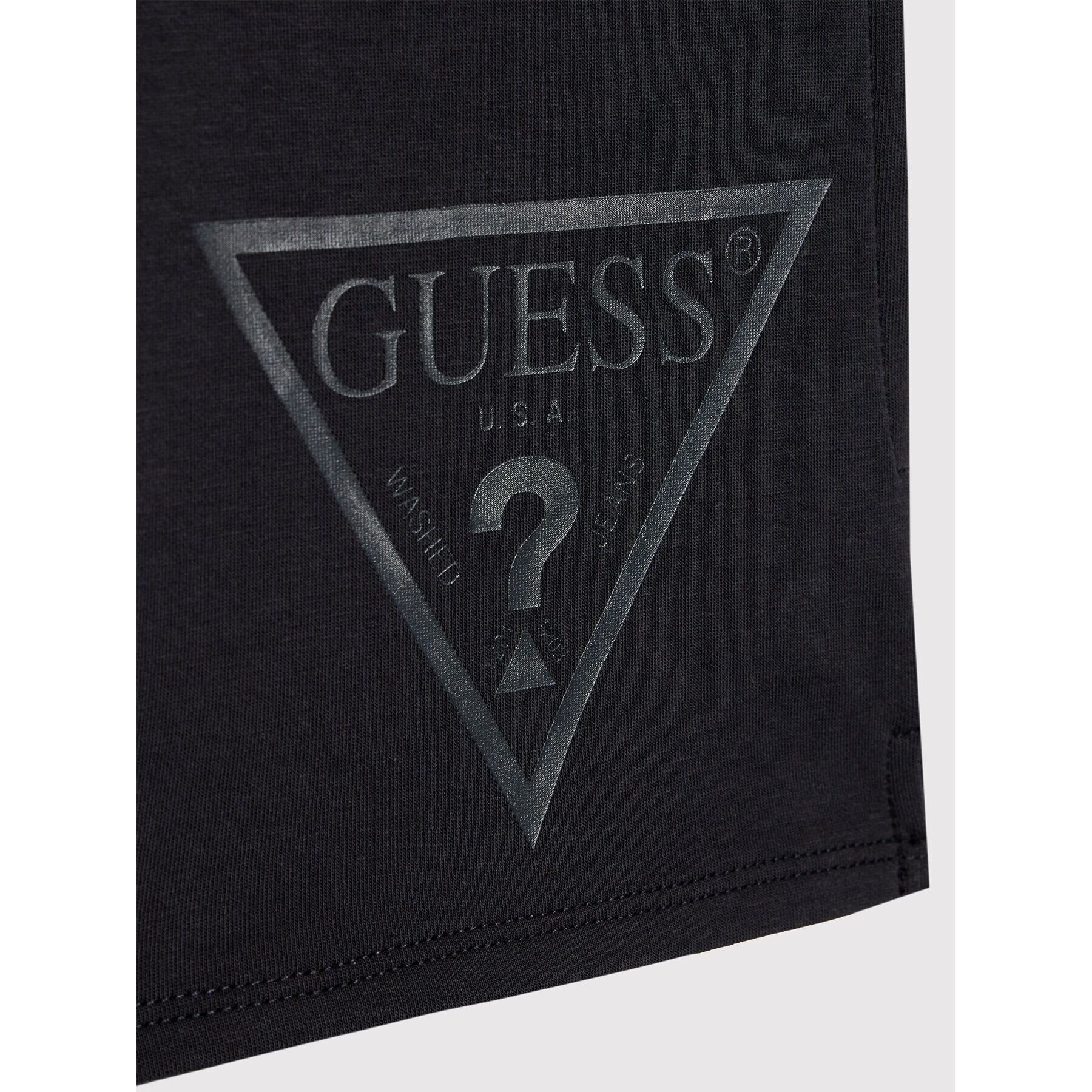 Guess Спортни шорти J2RD08 FL03S Тъмносин Regular Fit - Pepit.bg