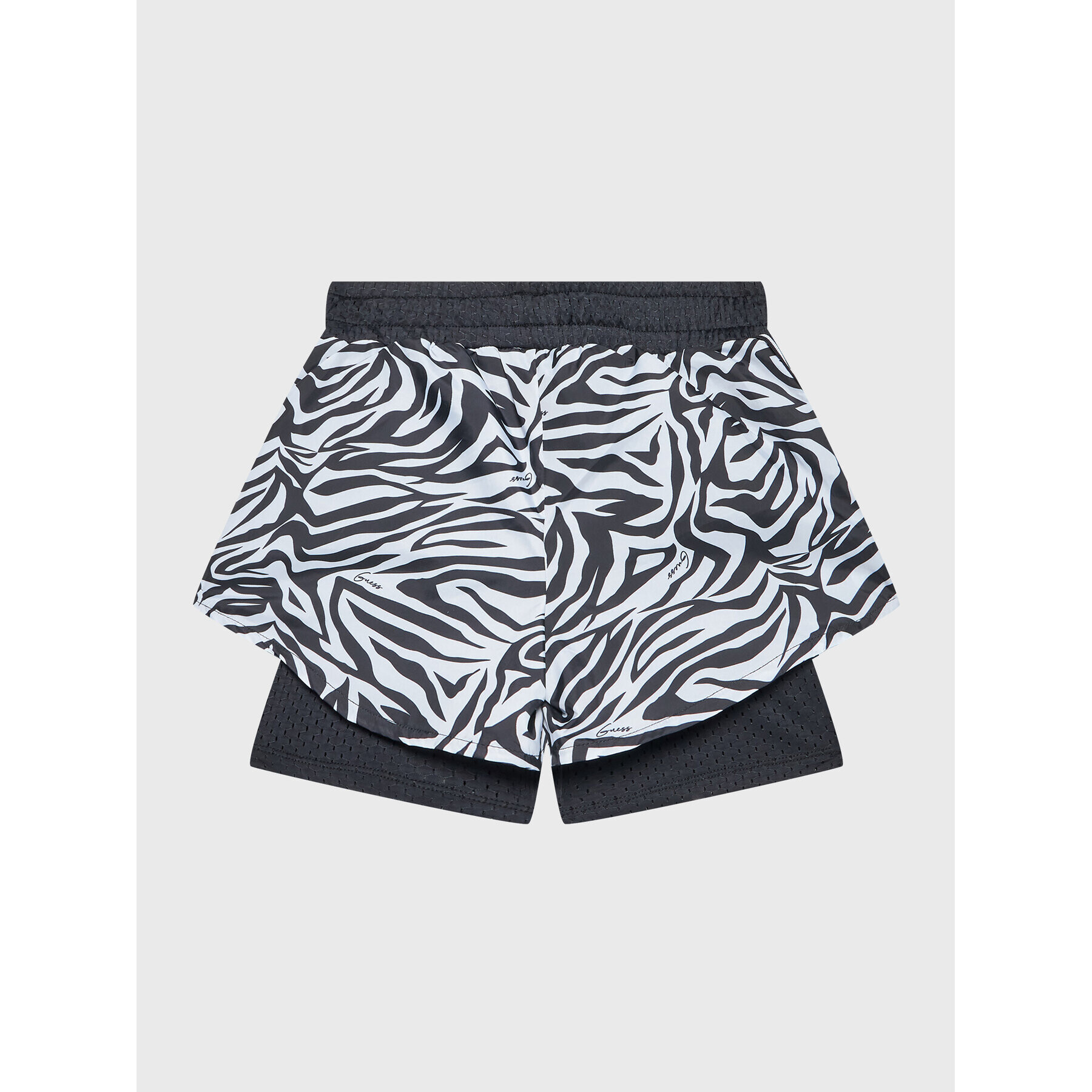 Guess Спортни шорти J3RD00 WDGX0 Черен Regular Fit - Pepit.bg