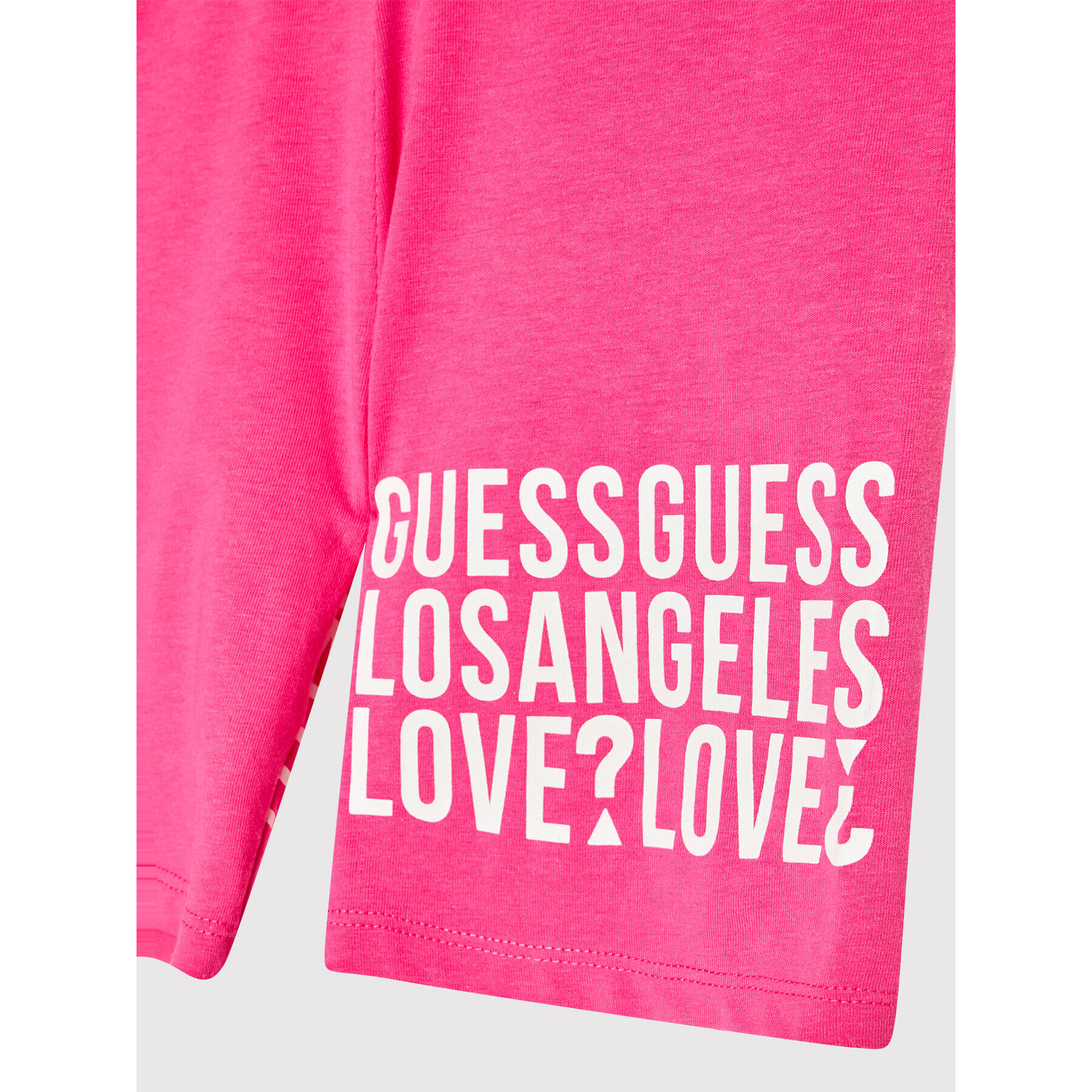 Guess Спортни шорти K2RD07 J1311 Розов Regular Fit - Pepit.bg