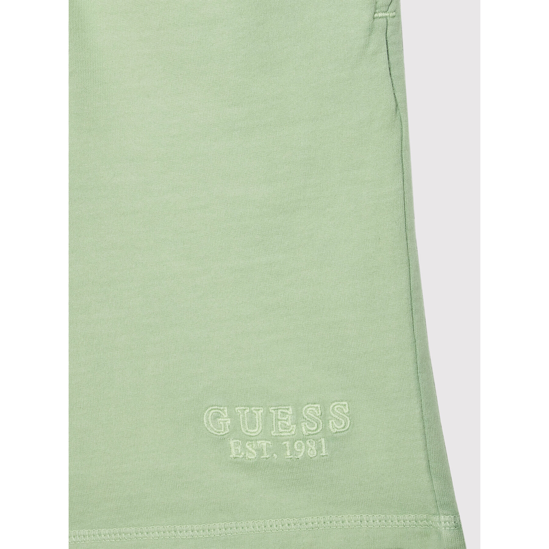 Guess Спортни шорти L2GD17 KB4O0 Зелен Regular Fit - Pepit.bg