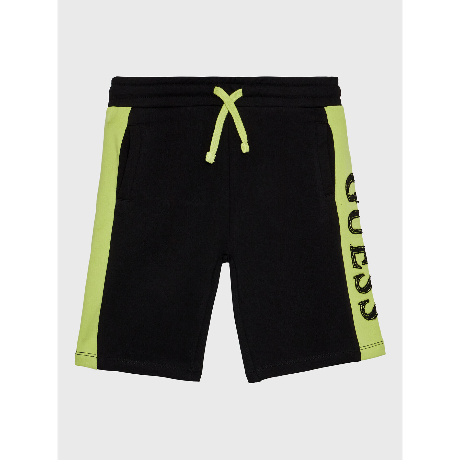 Guess Спортни шорти L3RD01 KA6R3 Черен Regular Fit - Pepit.bg