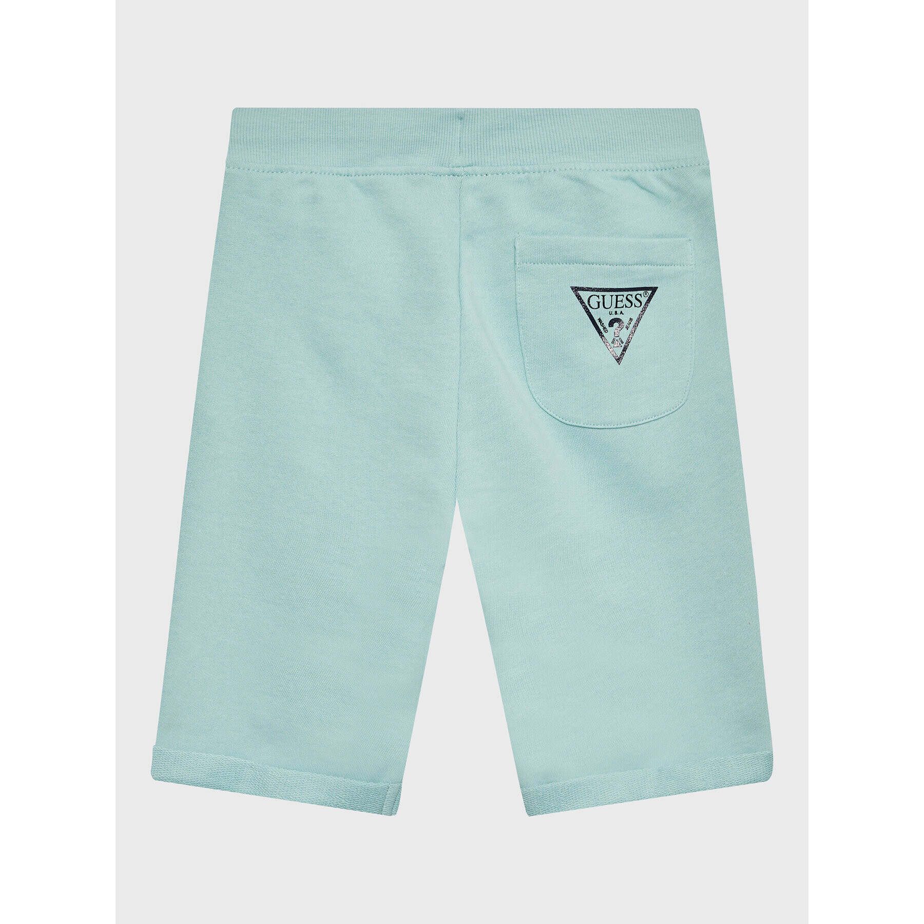 Guess Спортни шорти L93Q25 KAUG0 Син Regular Fit - Pepit.bg