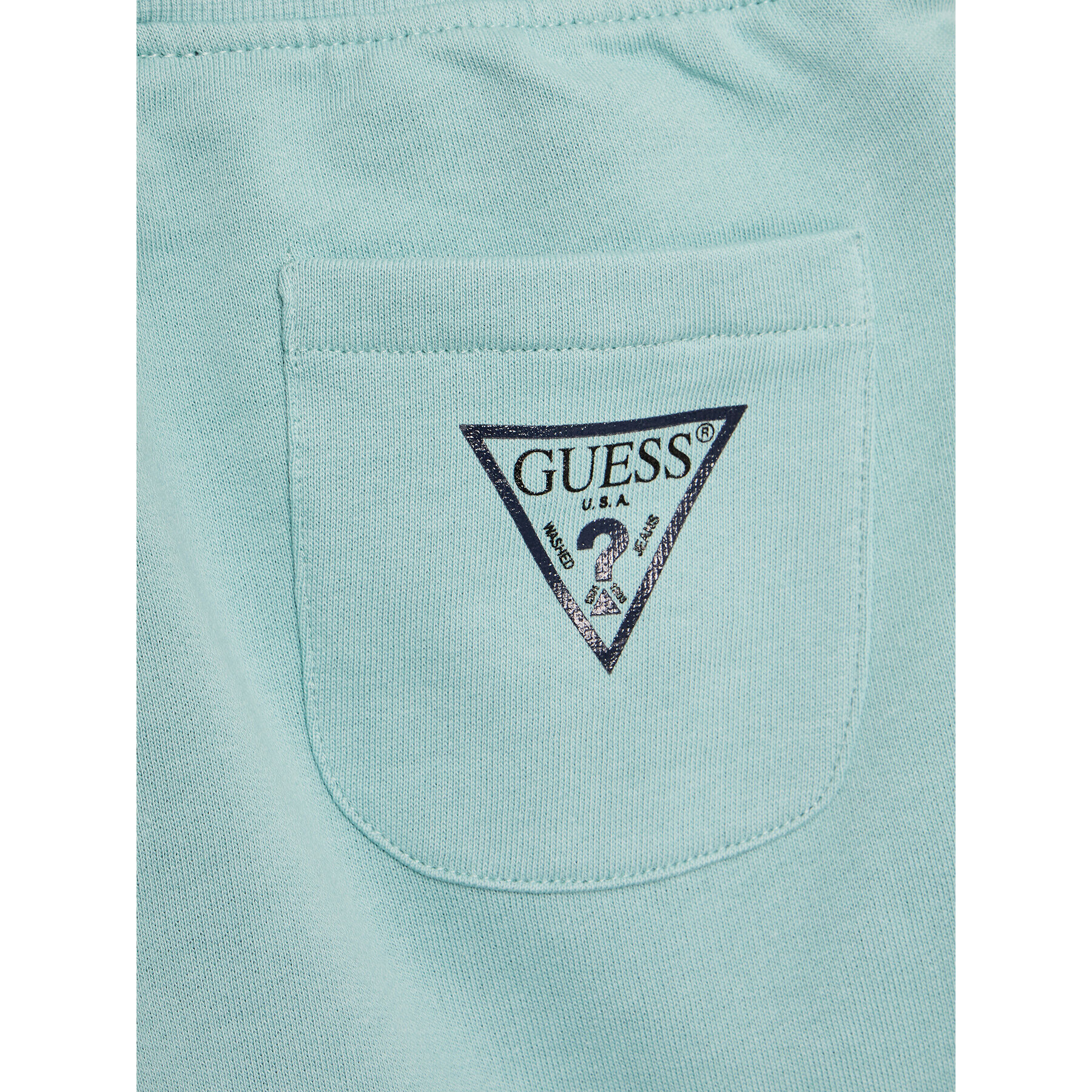 Guess Спортни шорти L93Q25 KAUG0 Син Regular Fit - Pepit.bg