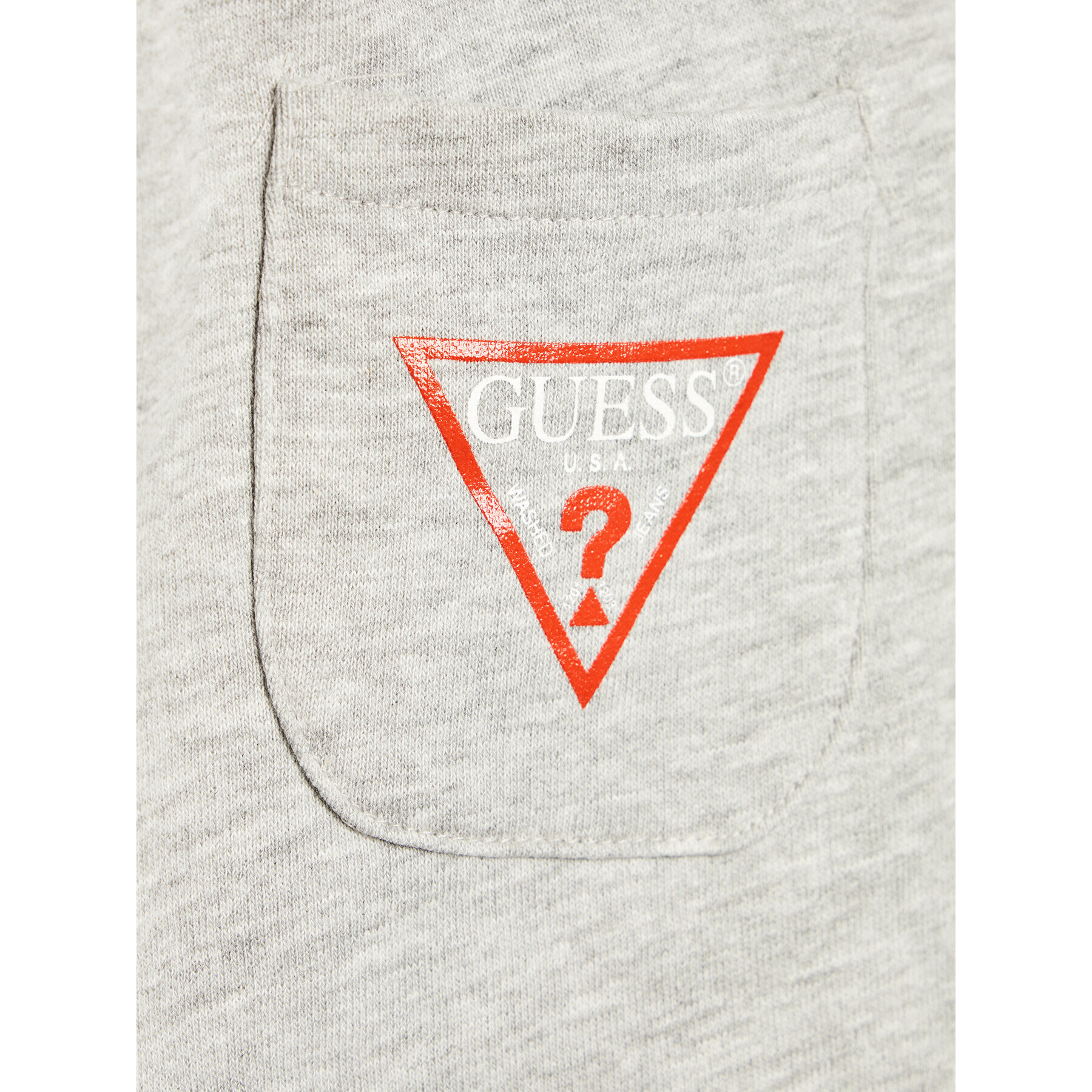 Guess Спортни шорти N93Q18 KAUG0 Сив Regular Fit - Pepit.bg