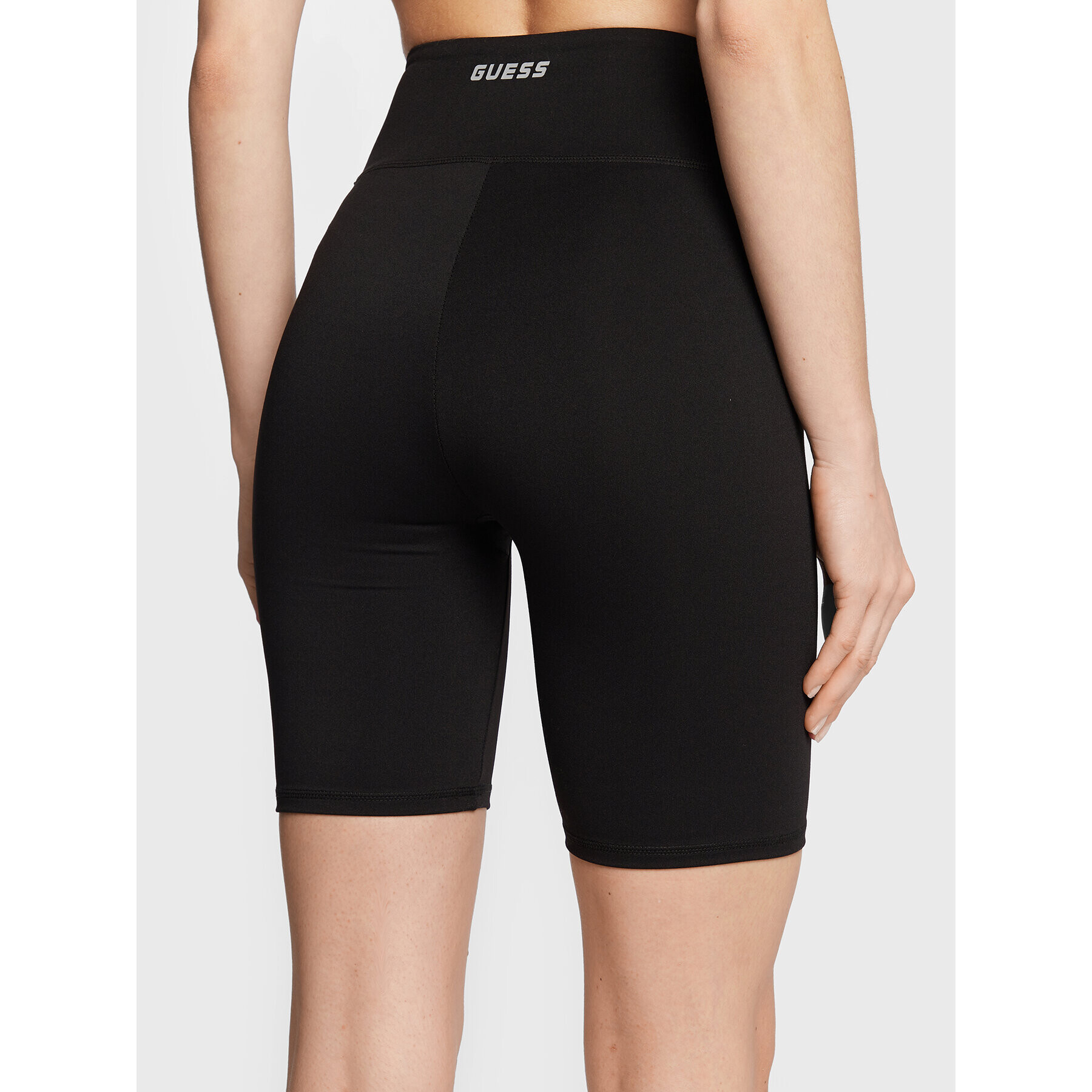 Guess Спортни шорти V2BD01 MC04Z Черен Slim Fit - Pepit.bg