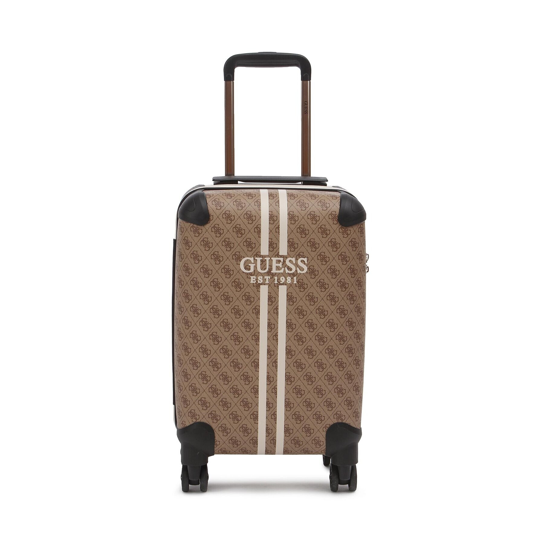 Guess Среден твърд куфар TWB896 29830 Бежов - Pepit.bg