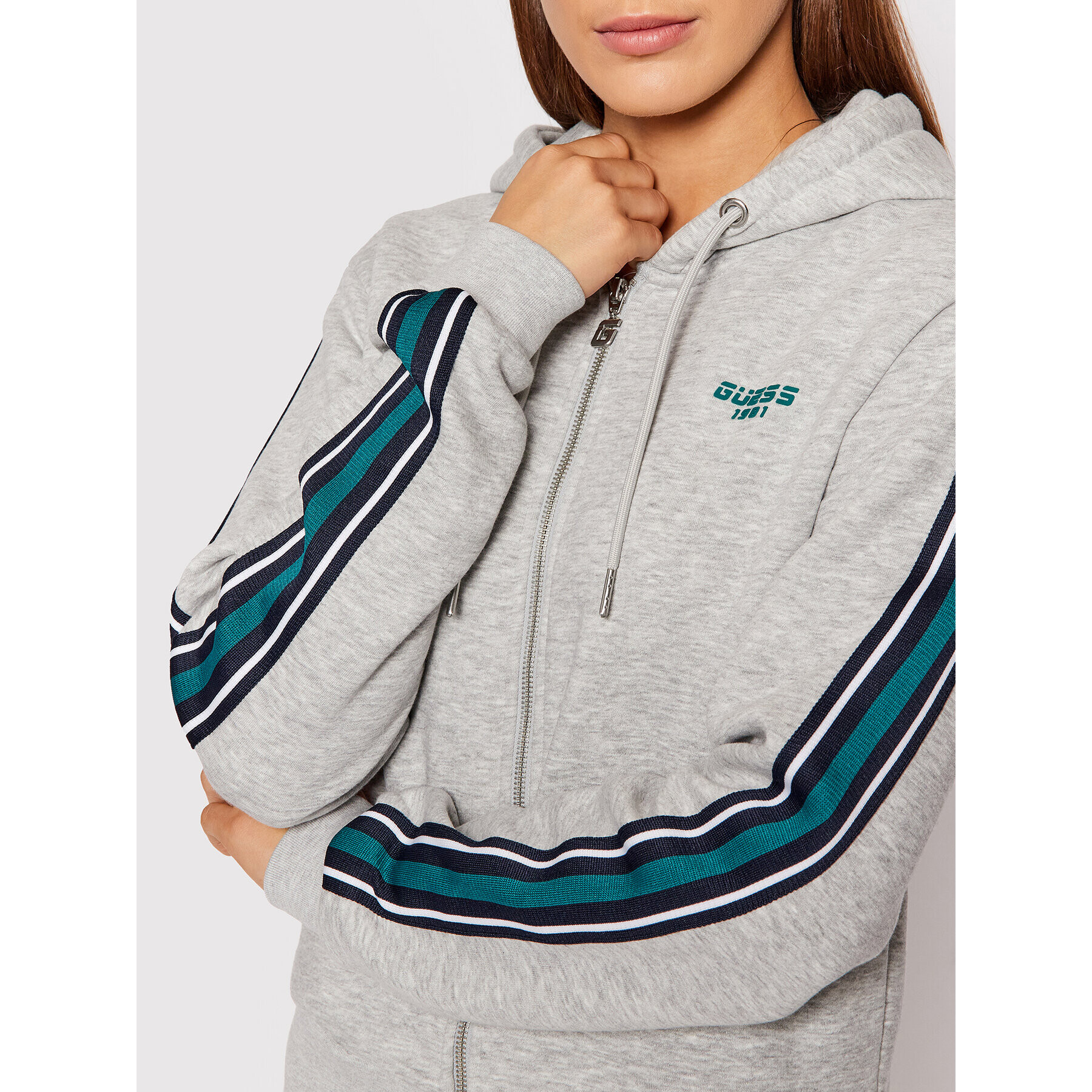 Guess Суитшърт Abigal O1RA30 K9Z21 Сив Regular Fit - Pepit.bg