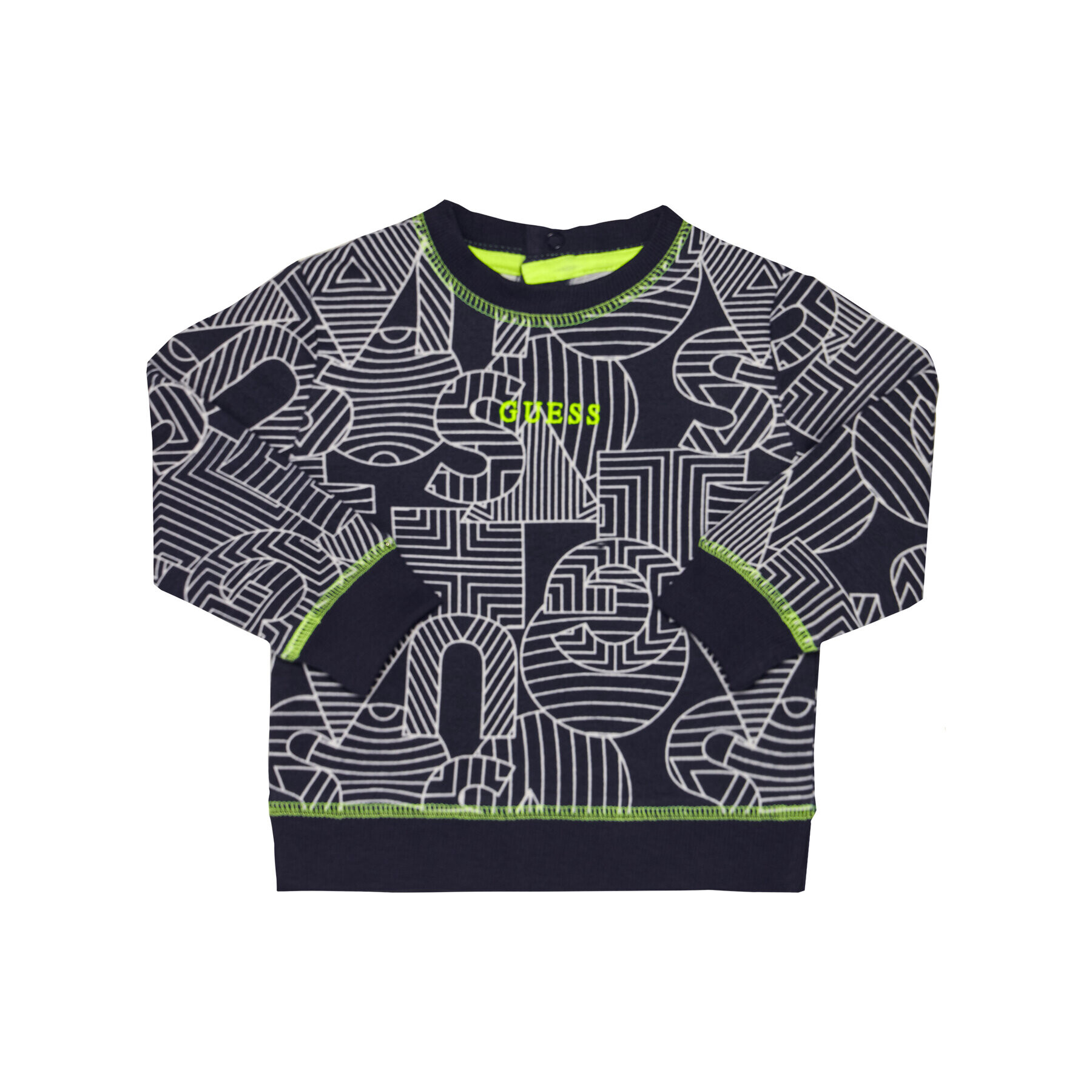 Guess Суитшърт Active N02Q00 K82R0 Тъмносин Regular Fit - Pepit.bg