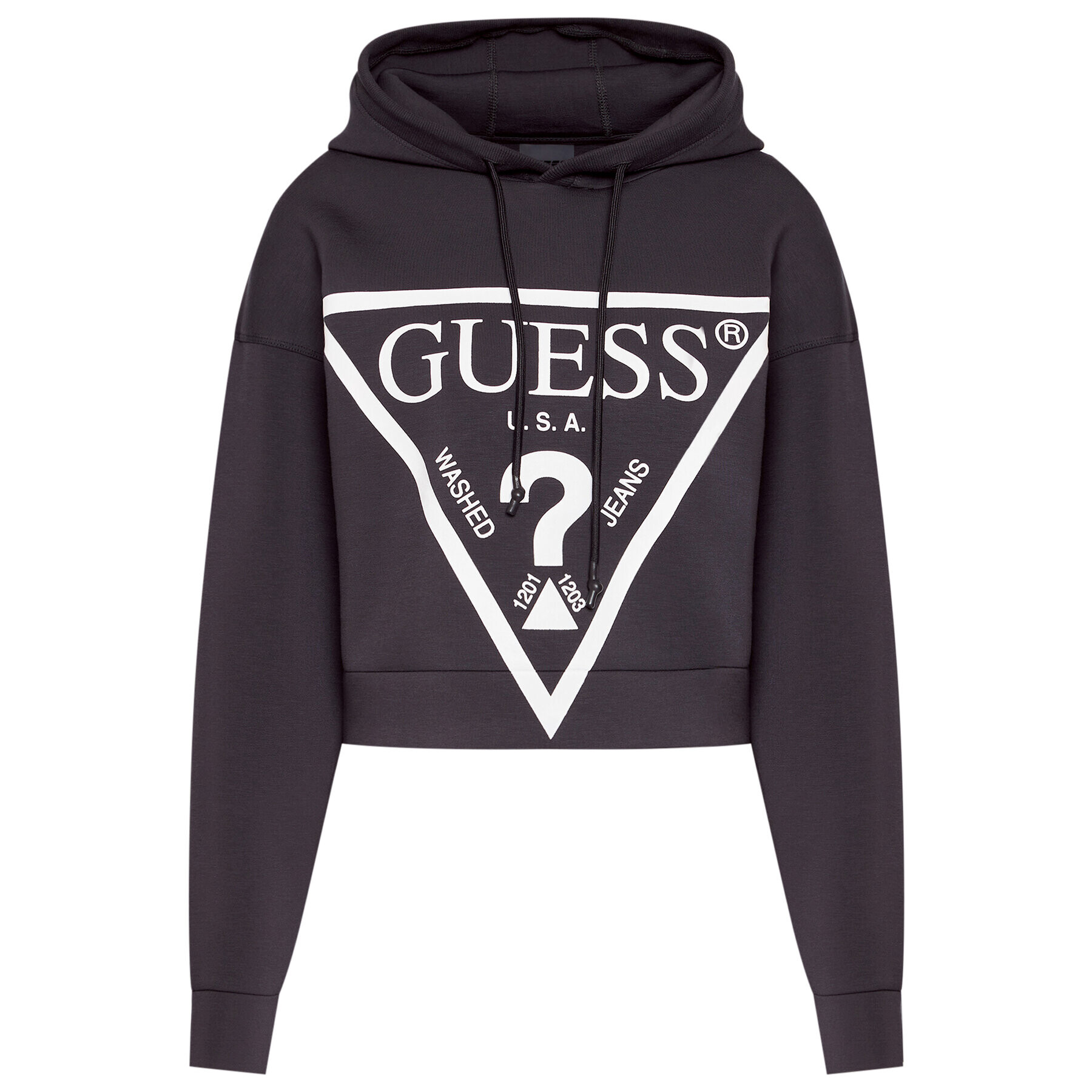 Guess Суитшърт Alisa O1GA29 KAMN2 Сив Comfort Fit - Pepit.bg