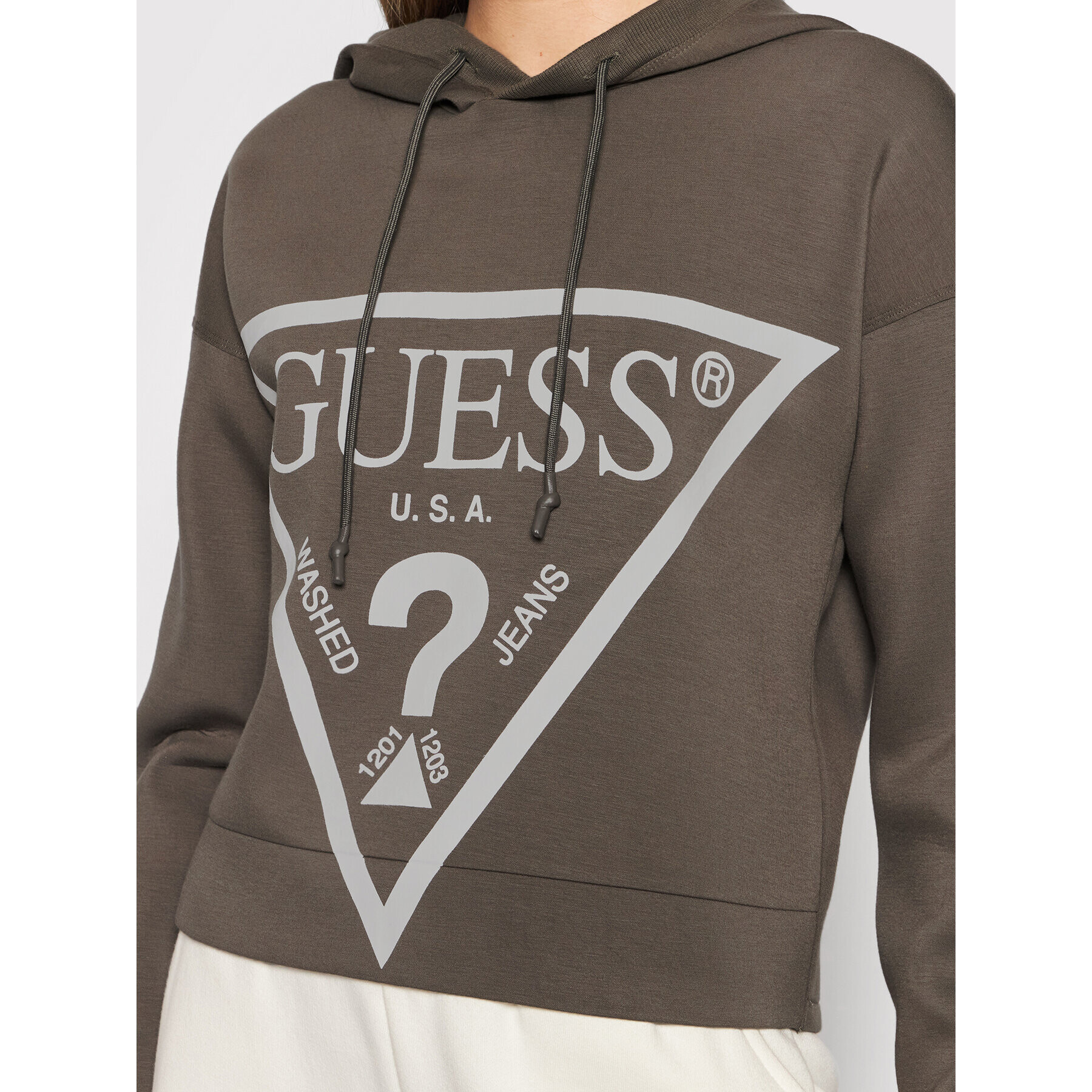 Guess Суитшърт Alisa O1GA29 KAMN2 Сив Regular Fit - Pepit.bg