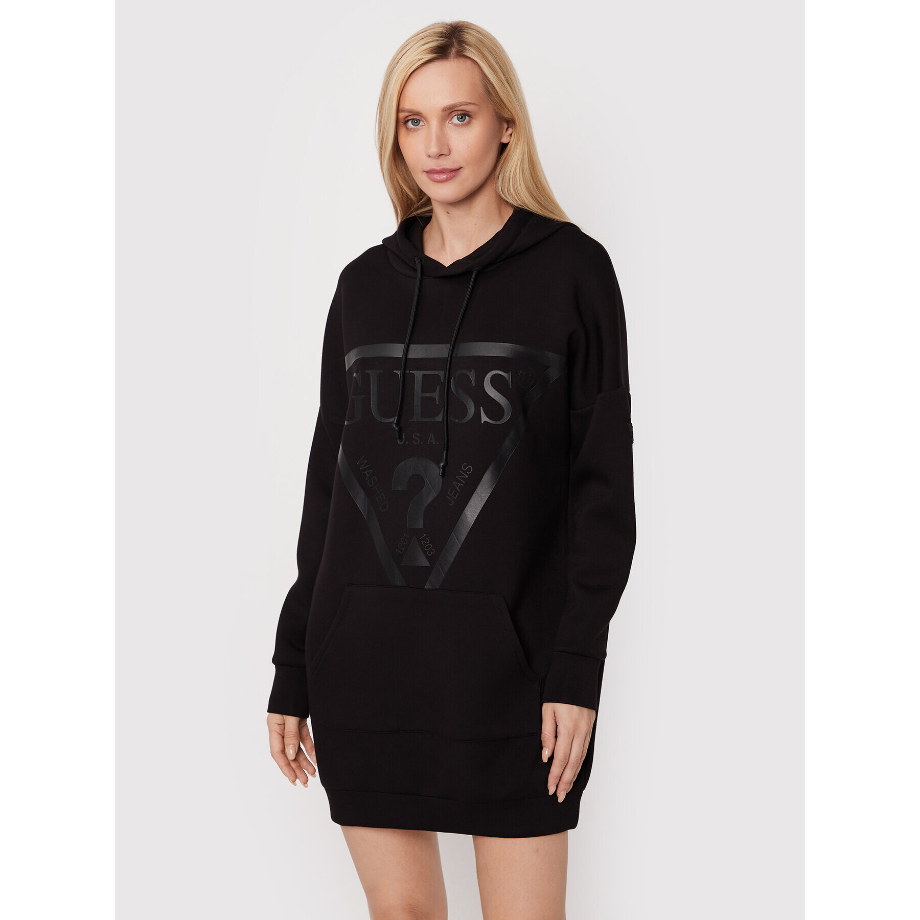 Guess Суитшърт Alisa V2YQ12 KAMN2 Черен Regular Fit - Pepit.bg