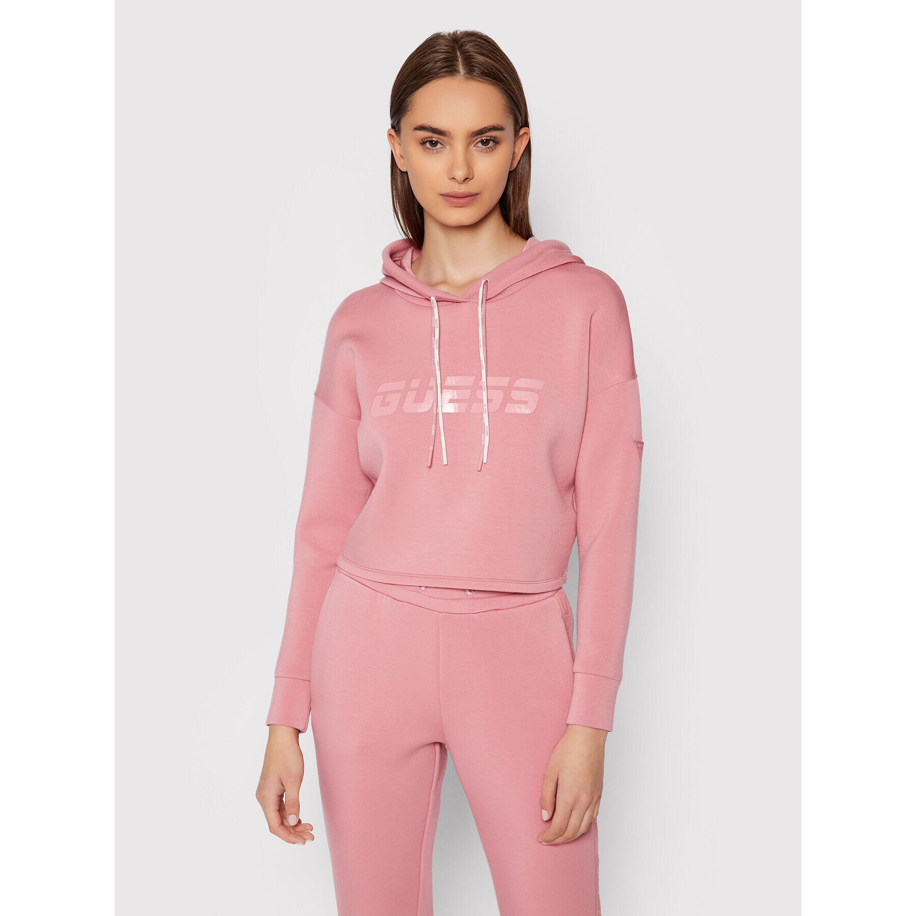 Guess Суитшърт Allie O1GA48 KAMN2 Розов Regular Fit - Pepit.bg