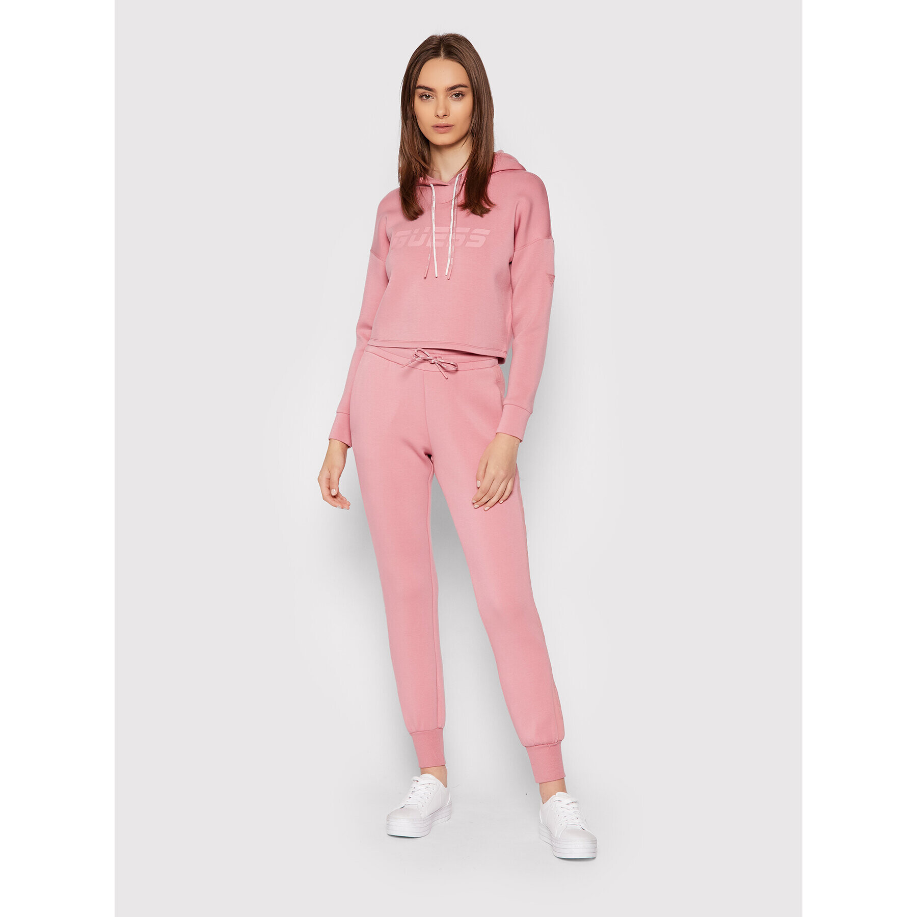 Guess Суитшърт Allie O1GA48 KAMN2 Розов Regular Fit - Pepit.bg