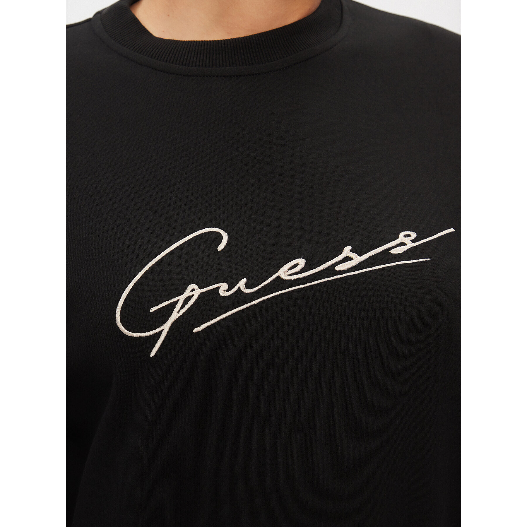 Guess Суитшърт Allycia V4RQ01 KC3D2 Черен Regular Fit - Pepit.bg