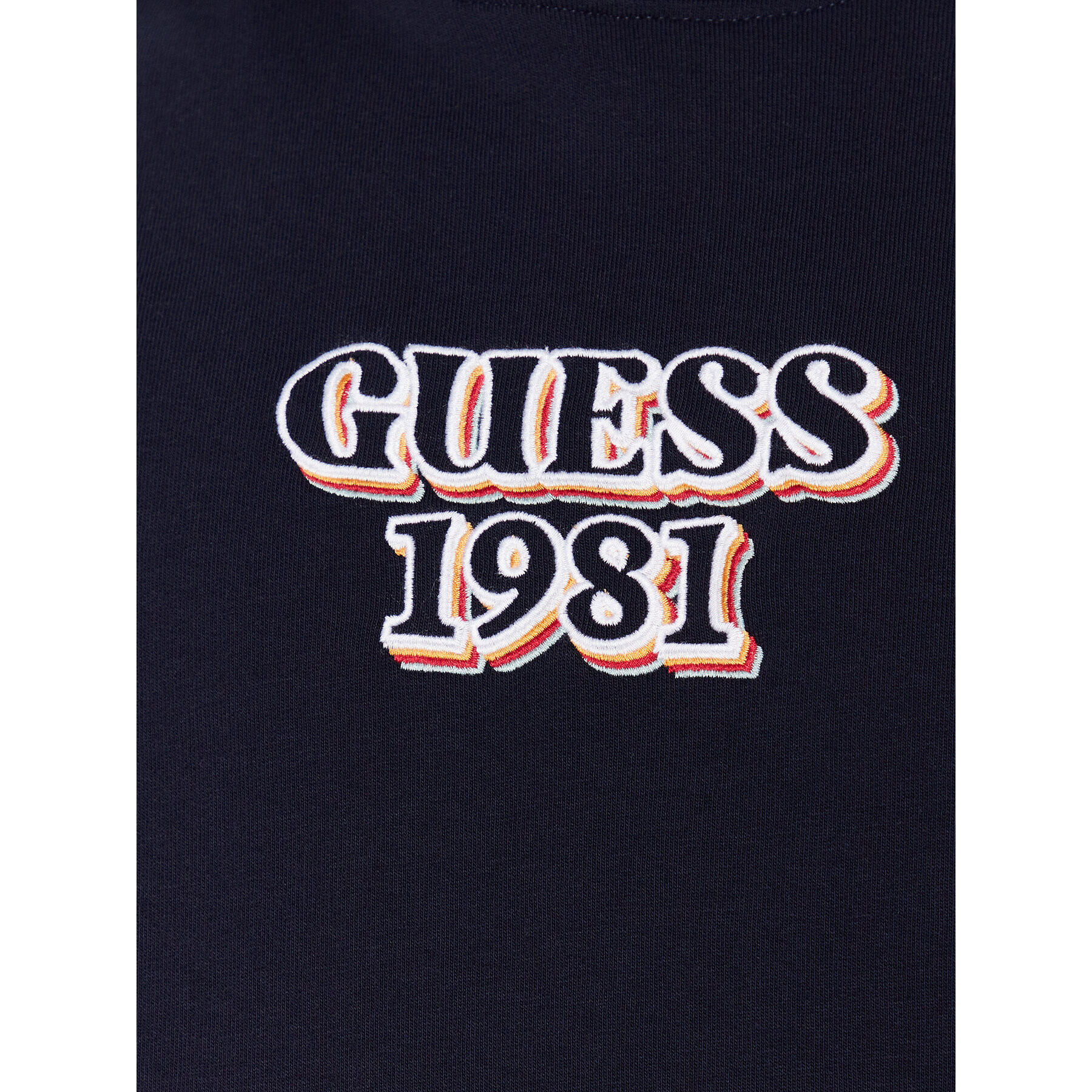 Guess Суитшърт Embro M3GQ14 KBK32 Тъмносин Regular Fit - Pepit.bg