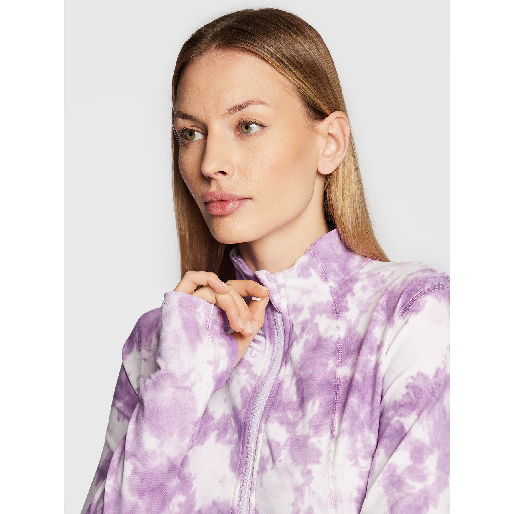 Guess Суитшърт Eudora V2BP06 MC04N Виолетов Regular Fit - Pepit.bg