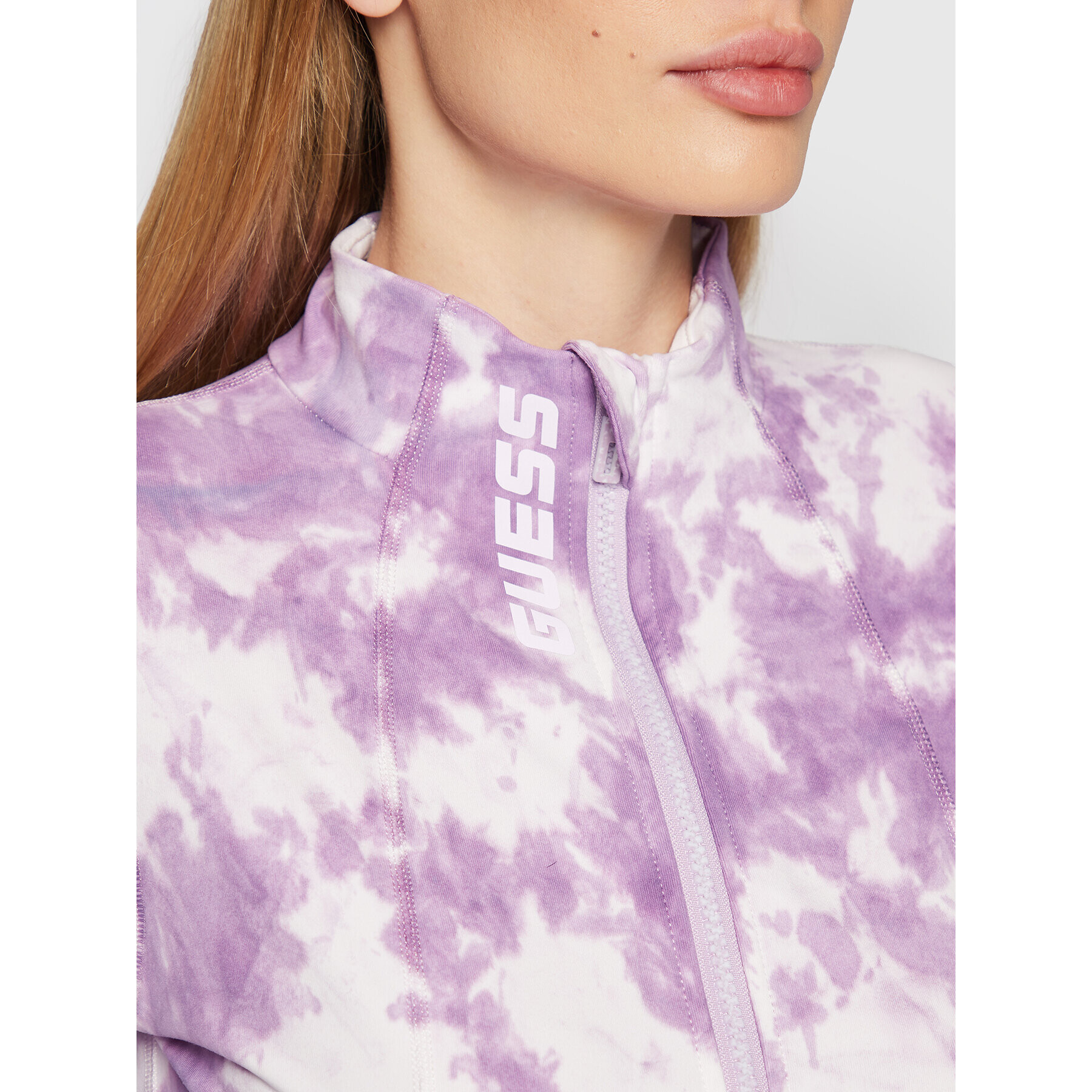 Guess Суитшърт Eudora V2BP06 MC04N Виолетов Regular Fit - Pepit.bg