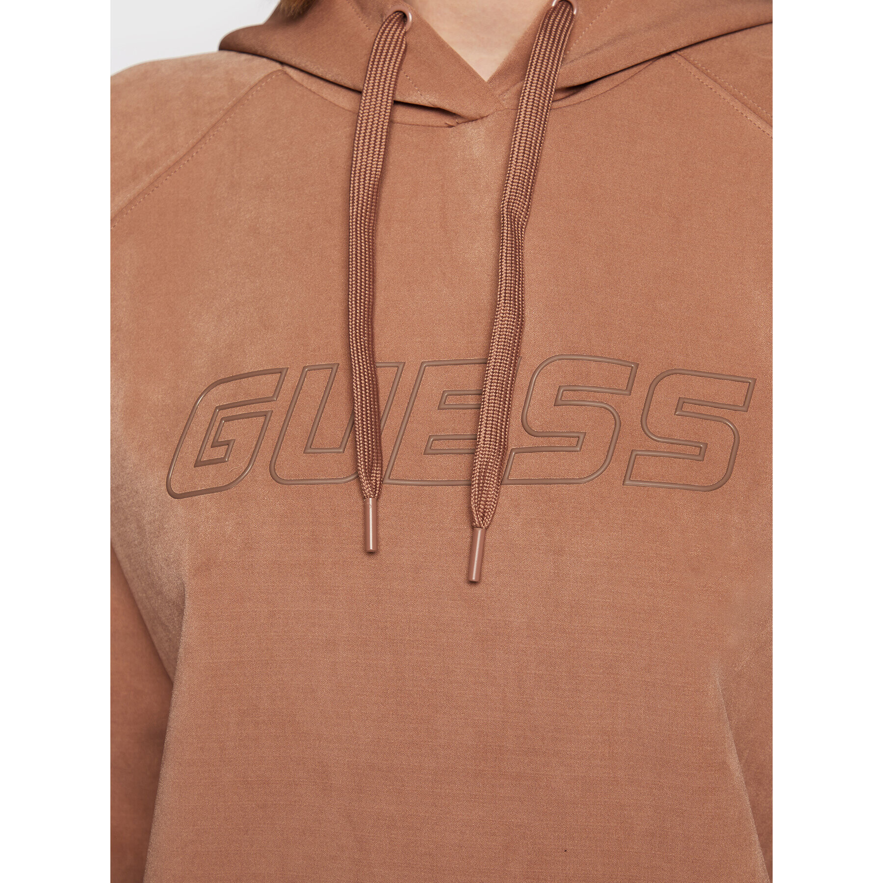 Guess Суитшърт Euphemia V2BQ01 KBC00 Кафяв Regular Fit - Pepit.bg