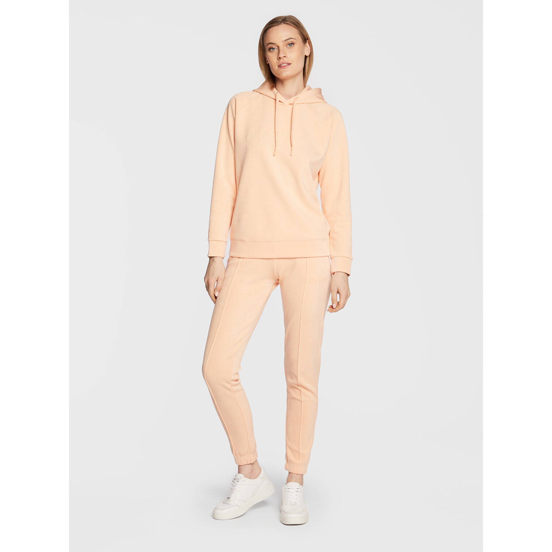 Guess Суитшърт Euphemia V2BQ01 KBC00 Оранжев Regular Fit - Pepit.bg