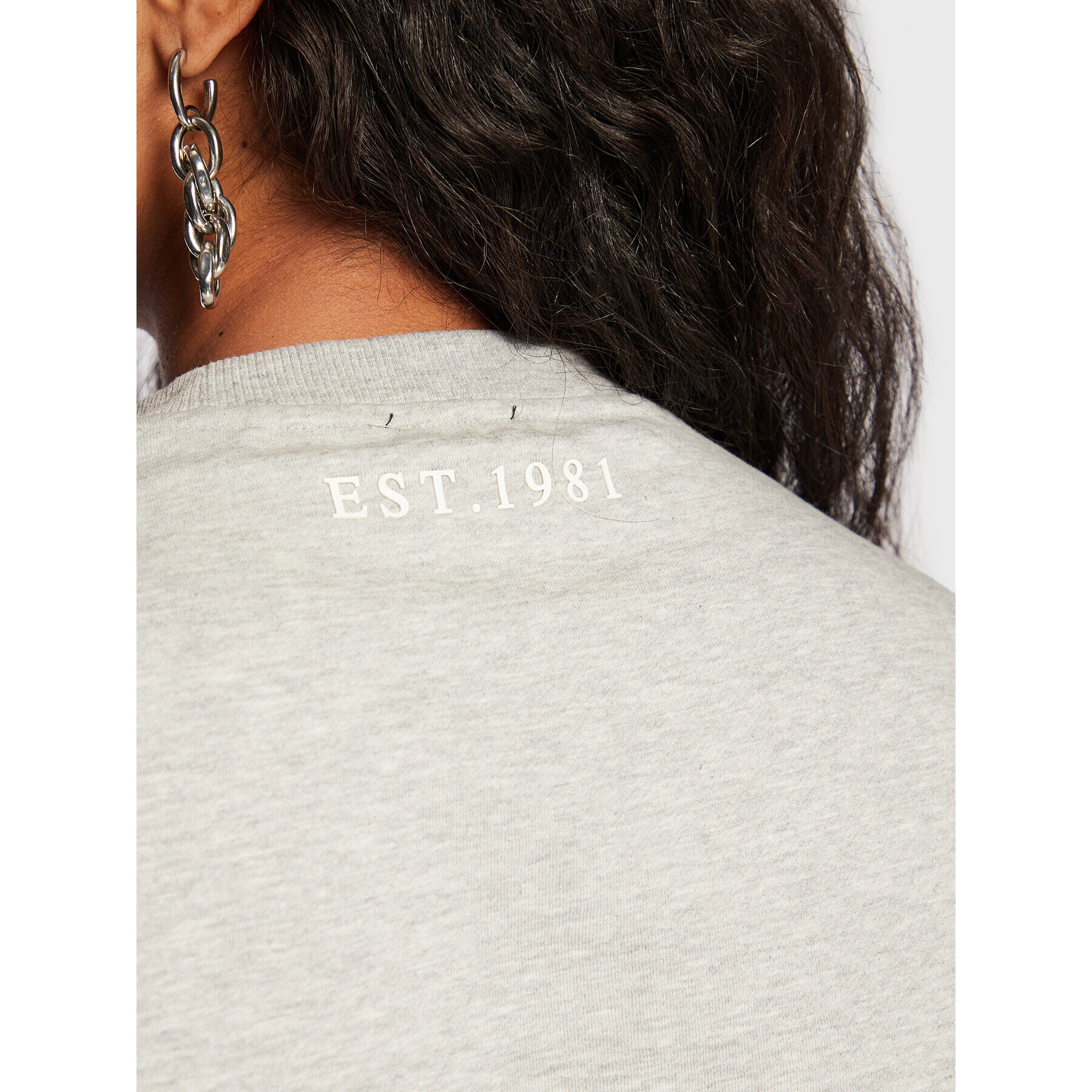 Guess Суитшърт Icon W2BQ18 KB683 Сив Regular Fit - Pepit.bg