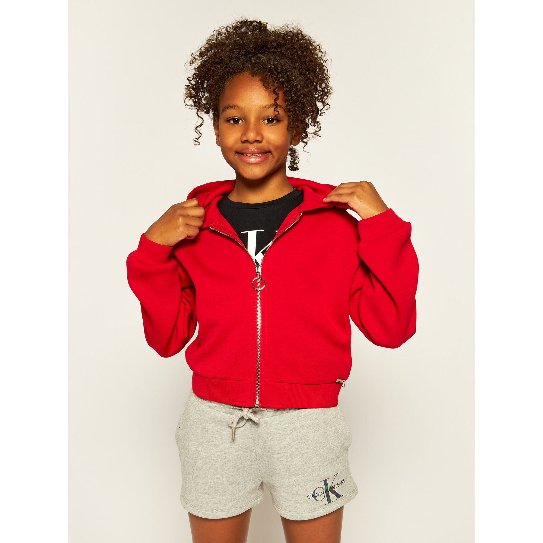 Guess Суитшърт J01Q01 K9LH0 Червен Regular Fit - Pepit.bg