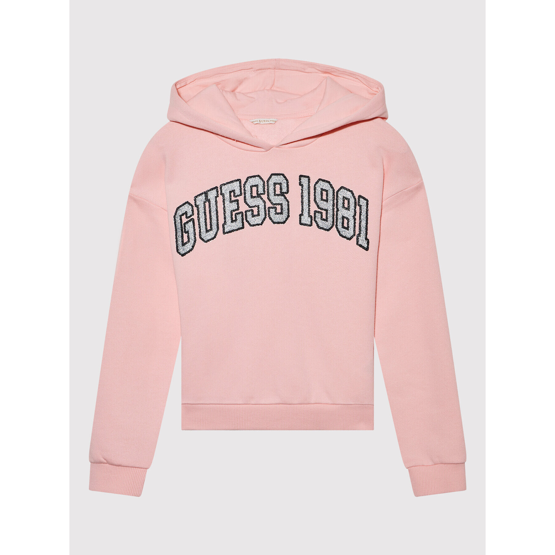 Guess Суитшърт J1BQ08 KAUX0 Розов Regular Fit - Pepit.bg