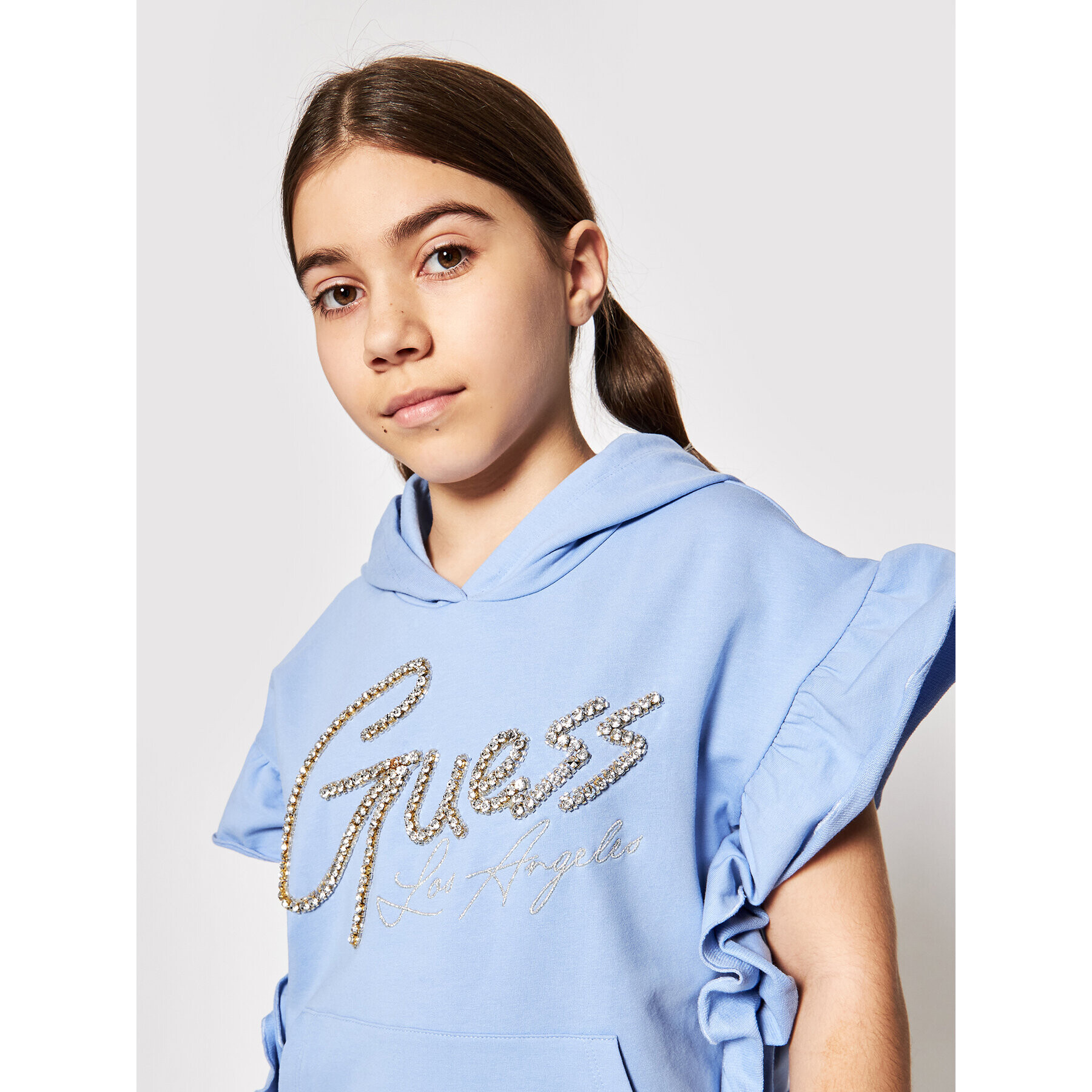 Guess Суитшърт J1RQ07 KA6V0 Син Regular Fit - Pepit.bg