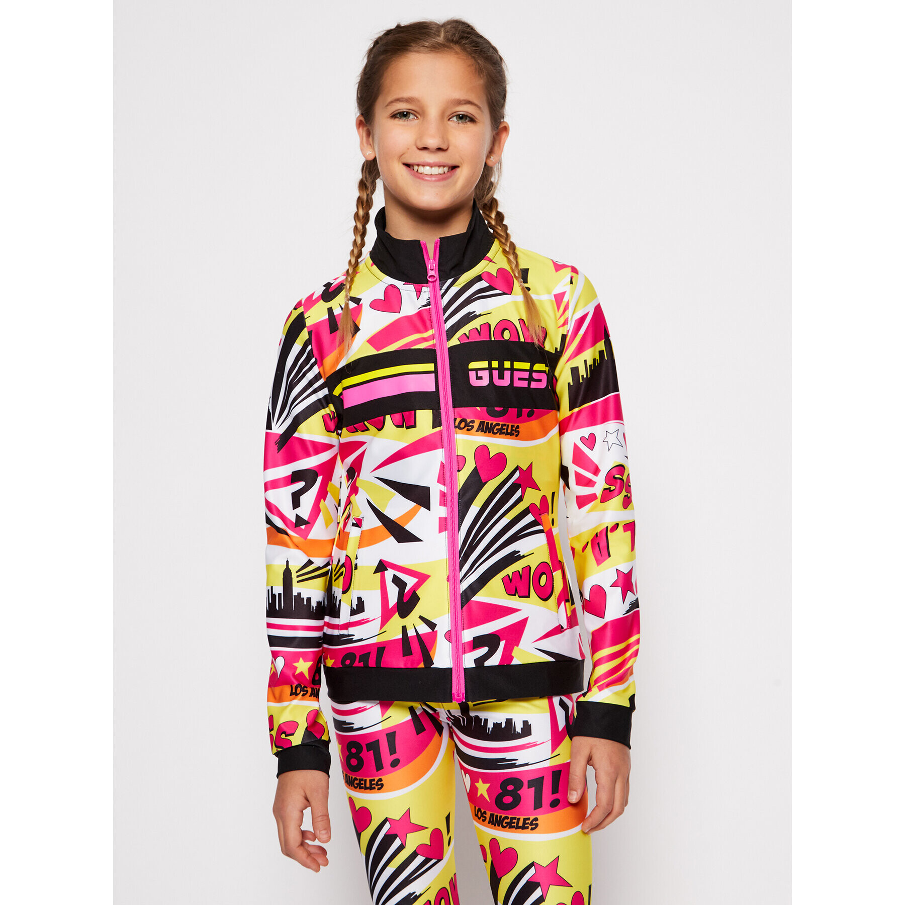 Guess Суитшърт J1RQ15 MC01P Цветен Regular Fit - Pepit.bg