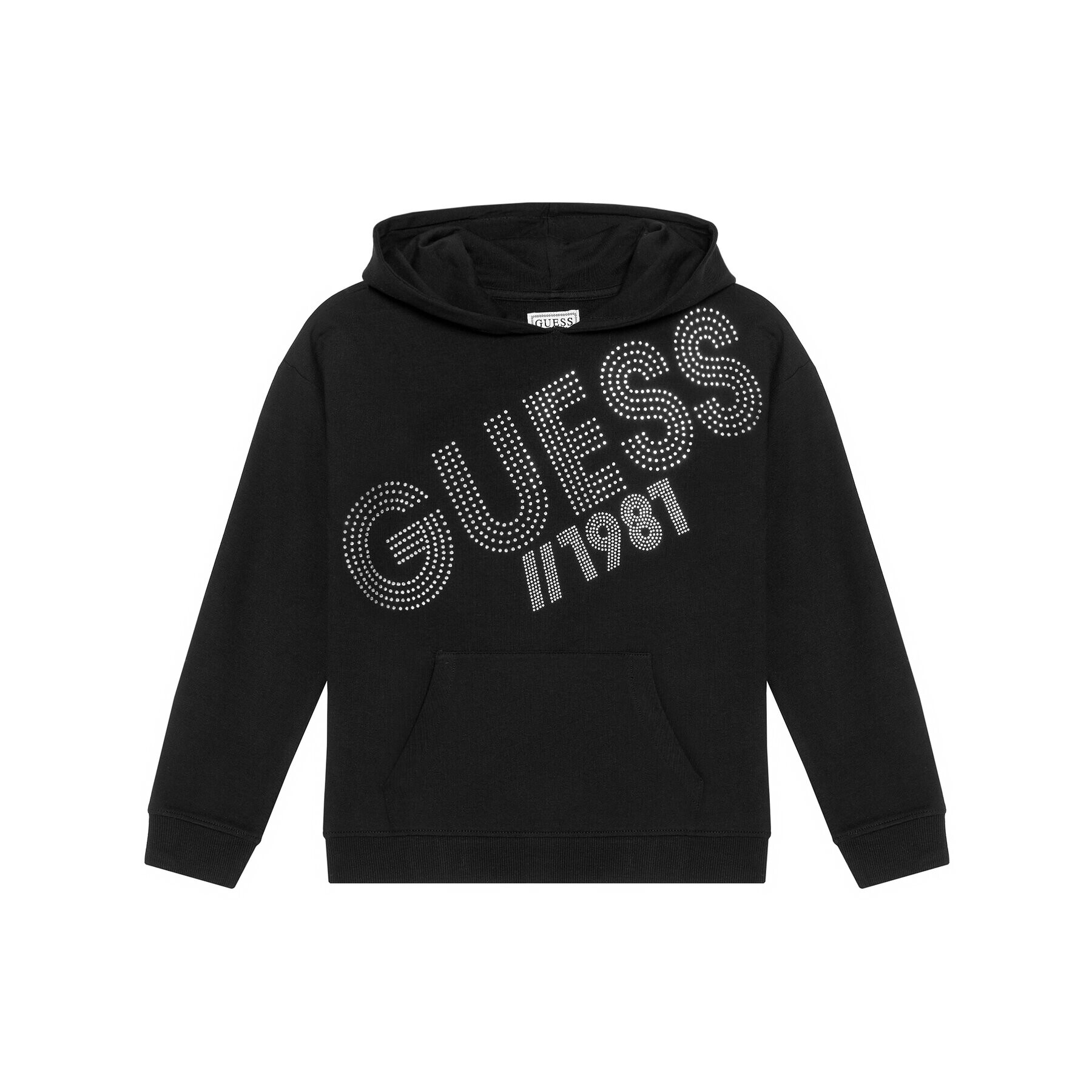 Guess Суитшърт J1YQ01 KA6V0 Черен Regular Fit - Pepit.bg
