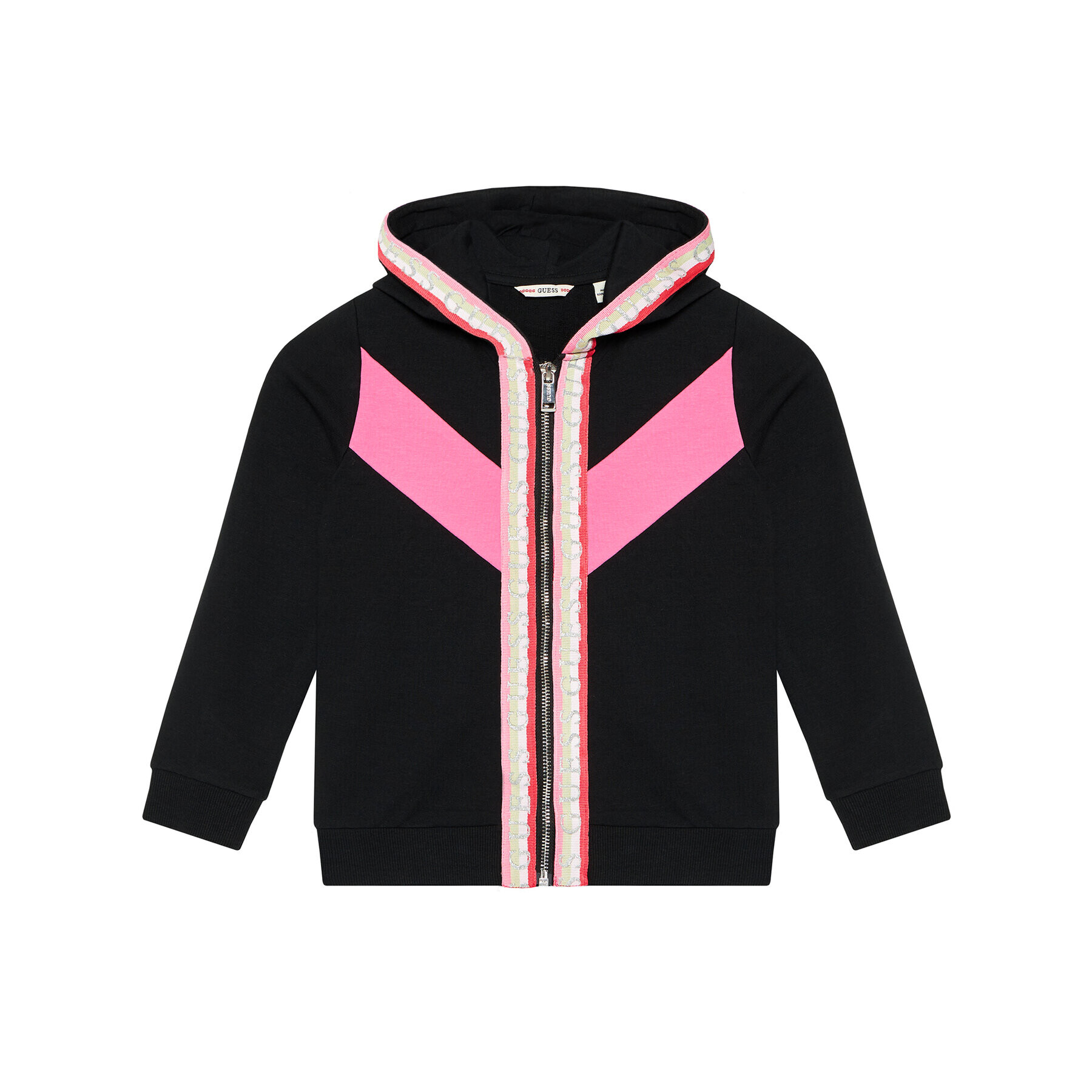 Guess Суитшърт J1YQ10 KA6V0 Черен Regular Fit - Pepit.bg
