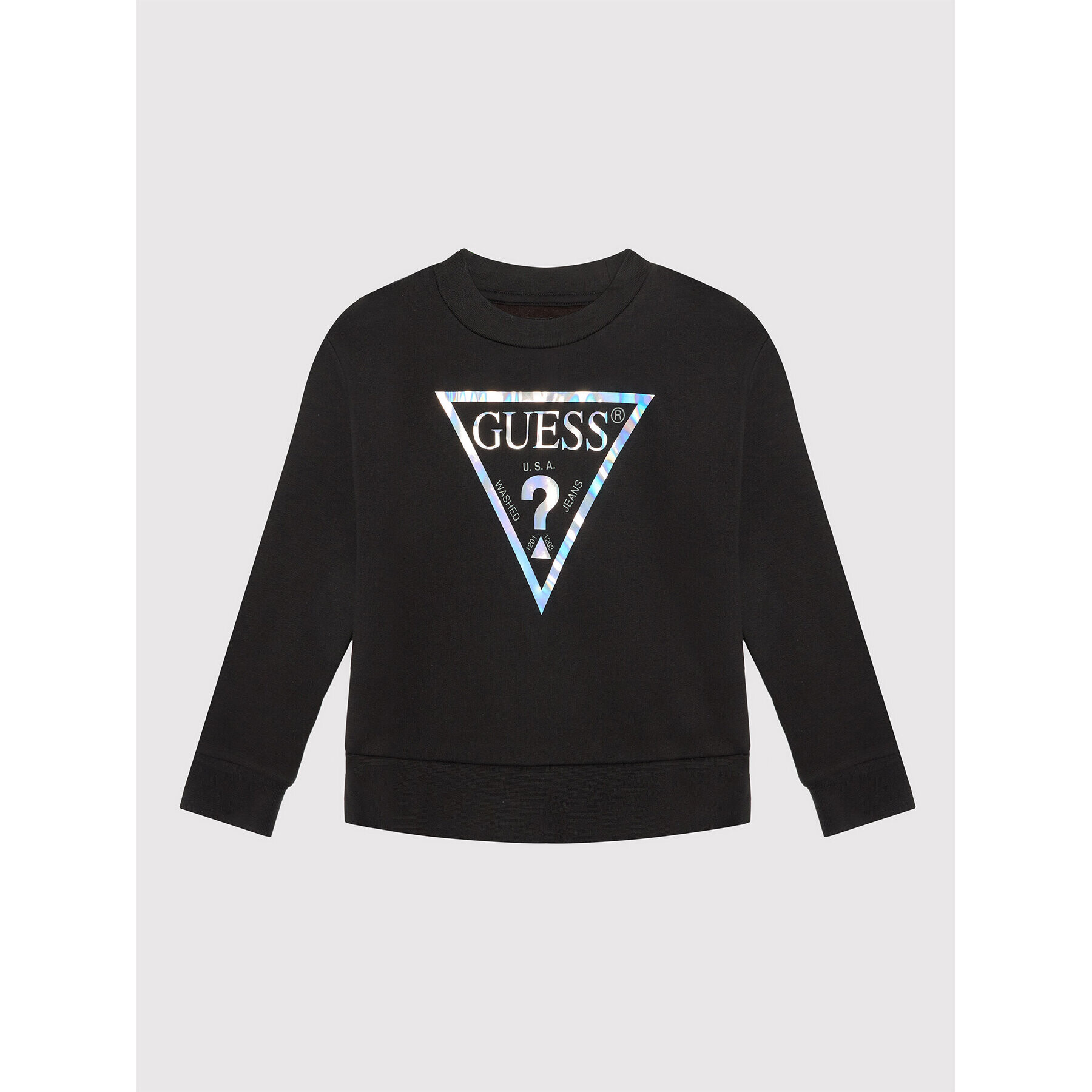 Guess Суитшърт J1YQ16 K9Z21 Черен Regular Fit - Pepit.bg
