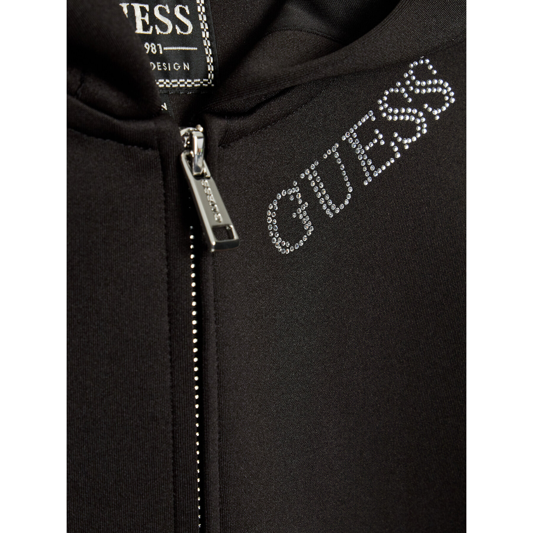 Guess Суитшърт J2BQ01 KAZQ0 Черен Regular Fit - Pepit.bg