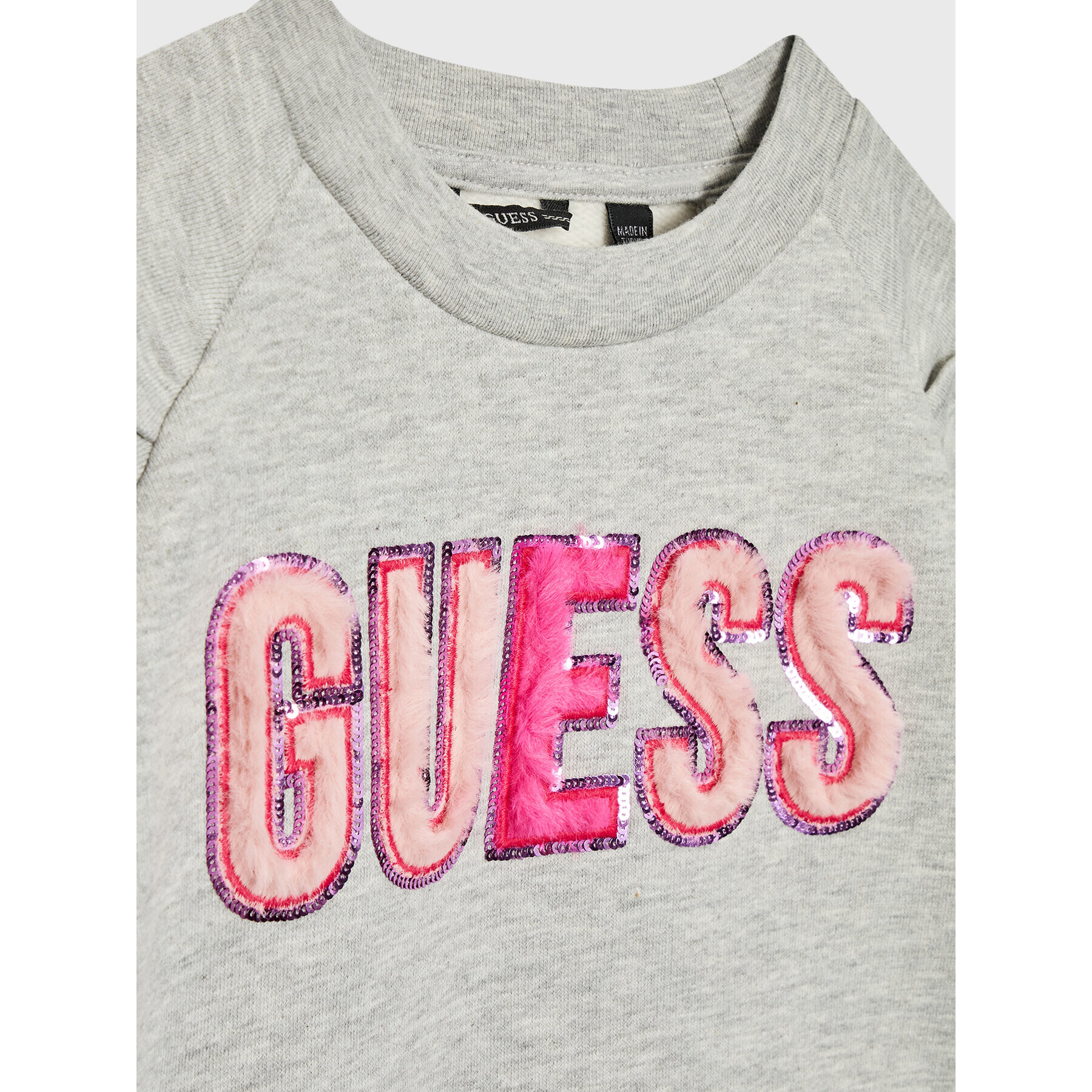 Guess Суитшърт J2BQ02 KAX70 Сив Regular Fit - Pepit.bg