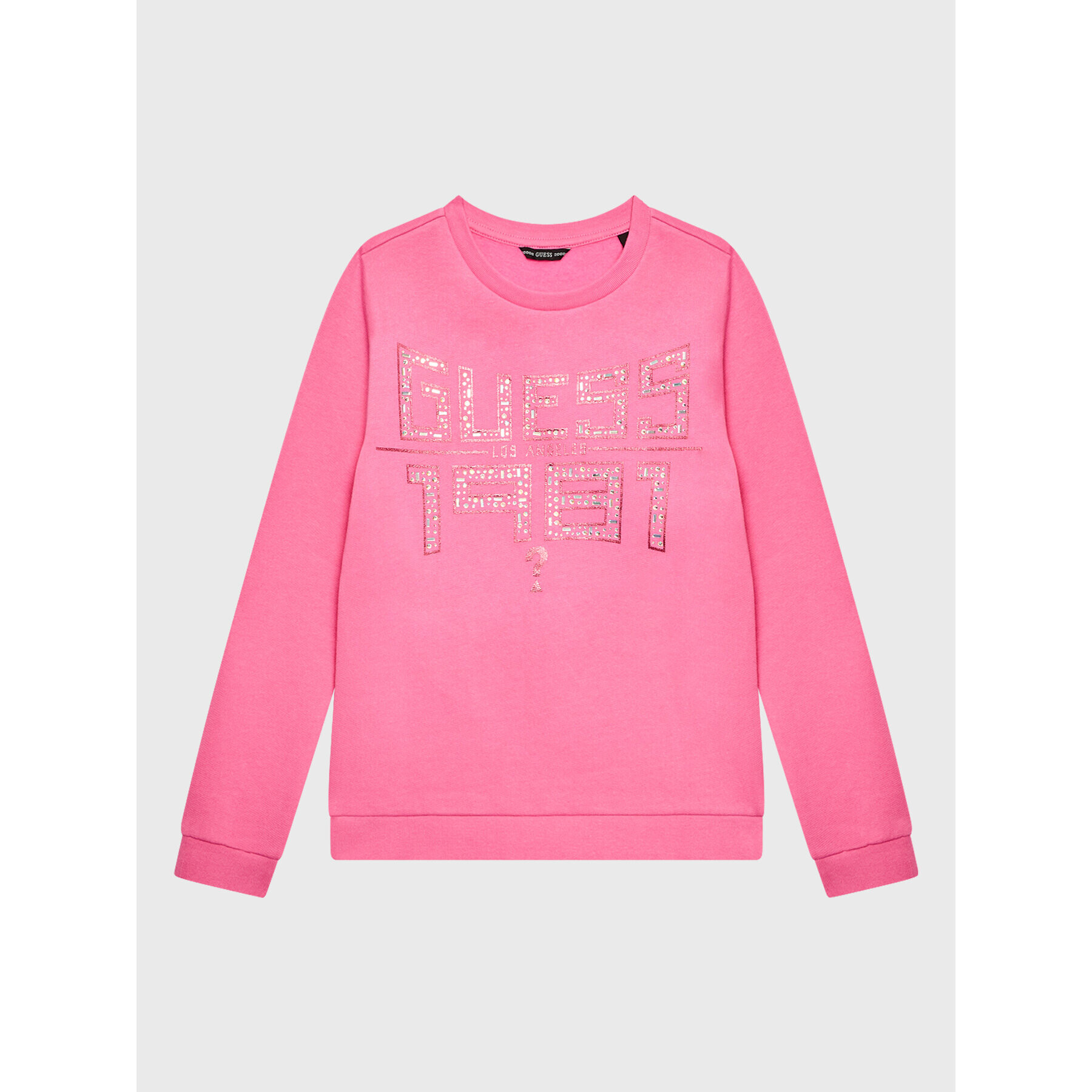 Guess Суитшърт J2BQ05 KAD73 Розов Regular Fit - Pepit.bg
