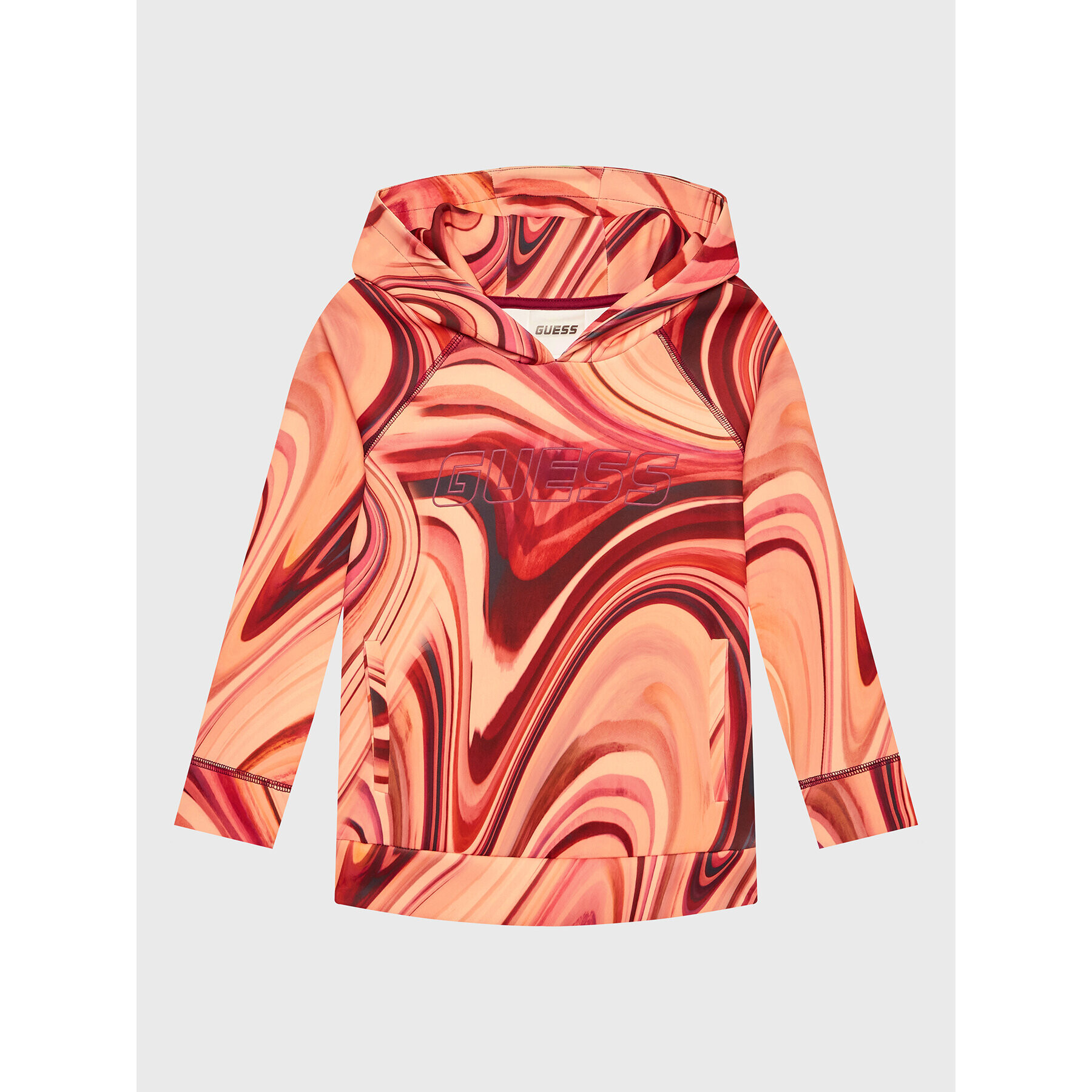 Guess Суитшърт J2BQ23 KBBZ0 Оранжев Regular Fit - Pepit.bg