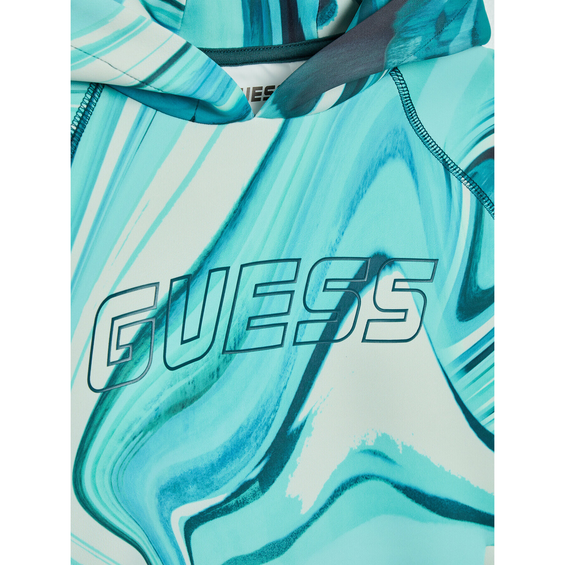 Guess Суитшърт J2BQ23 KBBZ0 Син Regular Fit - Pepit.bg