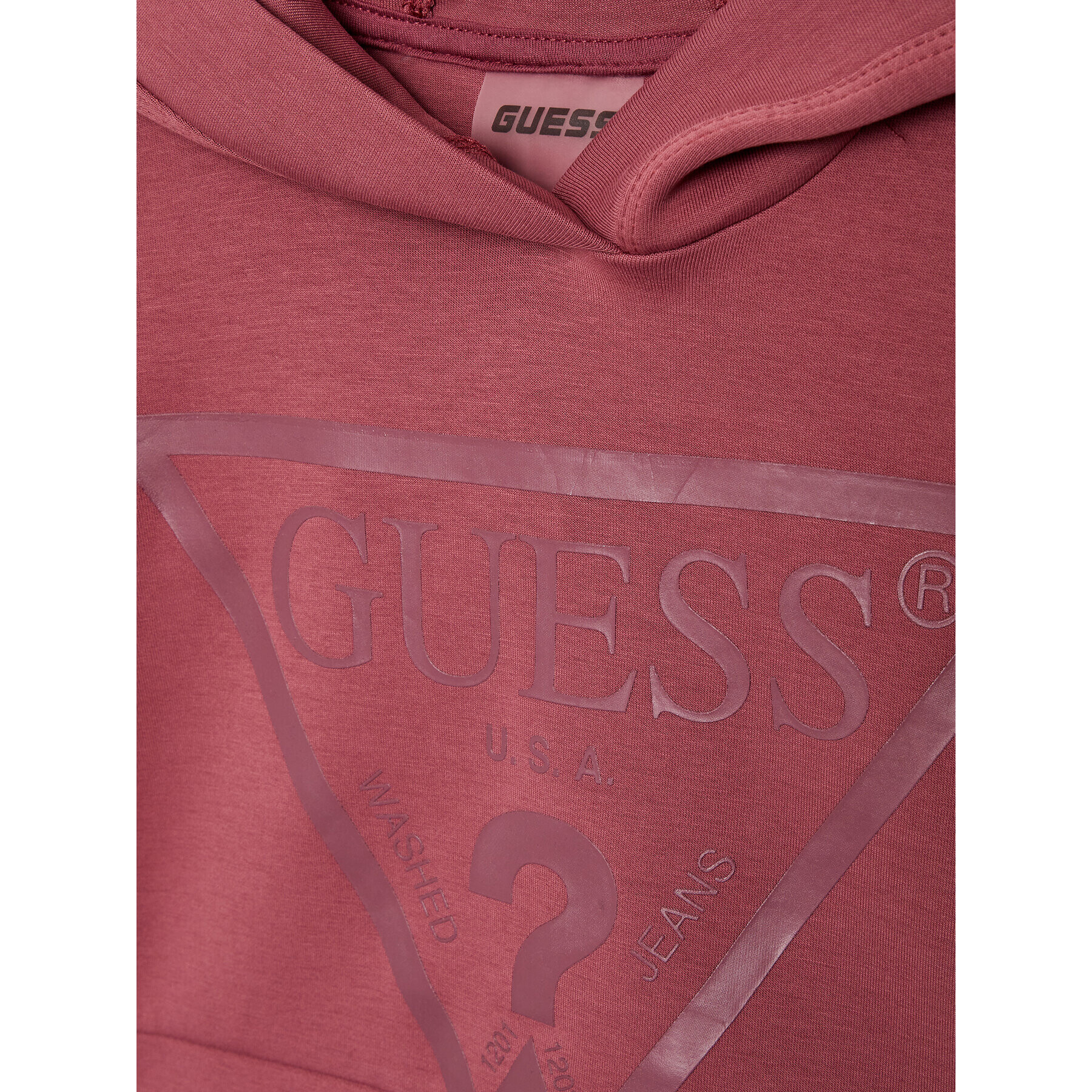 Guess Суитшърт J2BQ35 FL03S Розов Regular Fit - Pepit.bg