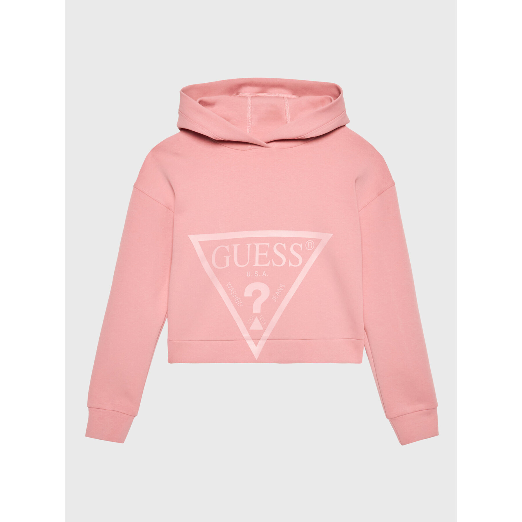 Guess Суитшърт J2BQ35 FL03S Розов Relaxed Fit - Pepit.bg