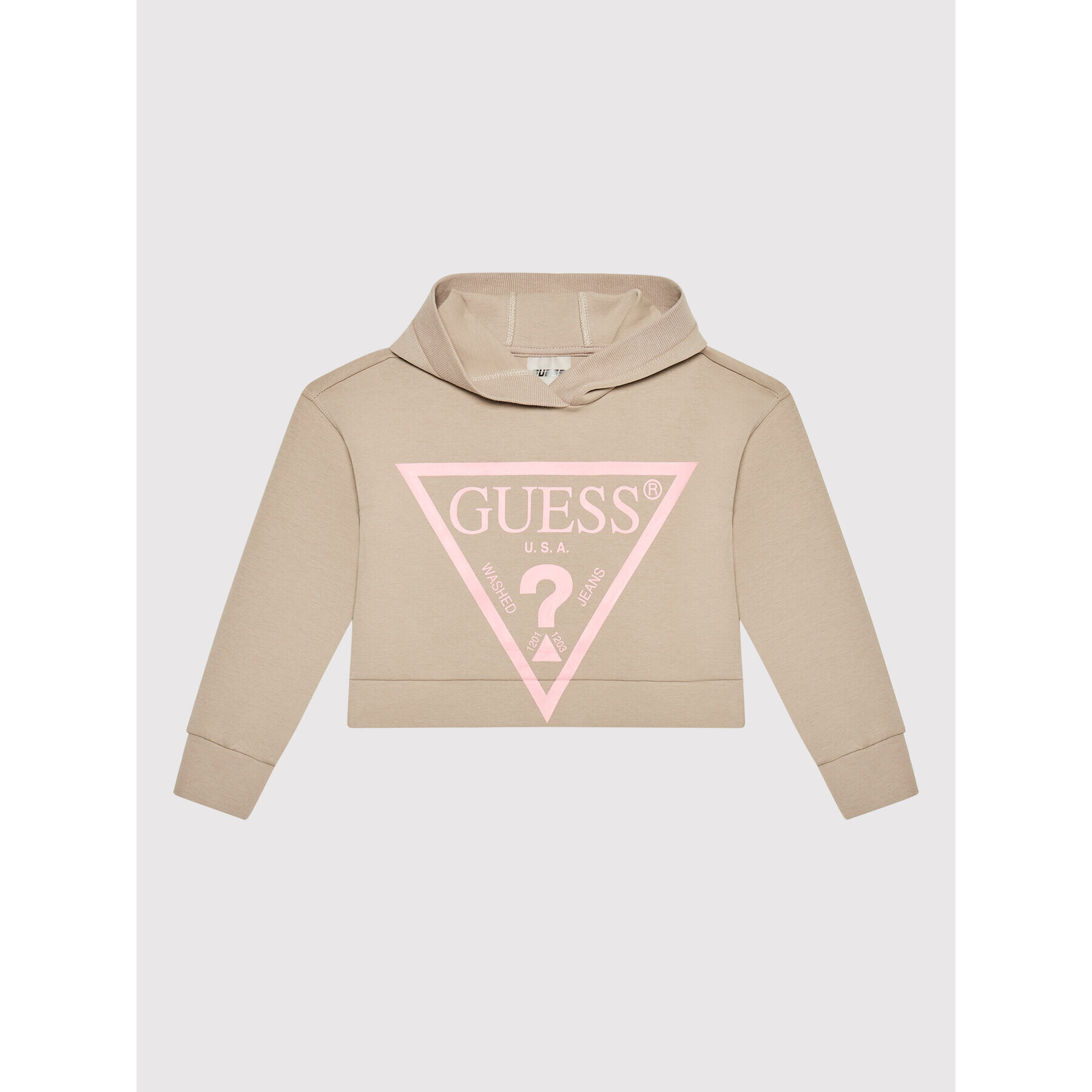 Guess Суитшърт J2RQ22 KAMN2 Бежов Regular Fit - Pepit.bg