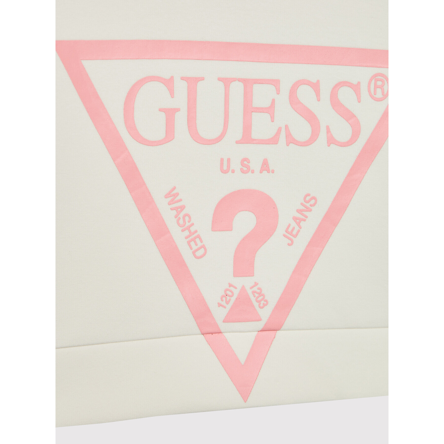 Guess Суитшърт J2RQ22 KAMN2 Бял Regular Fit - Pepit.bg