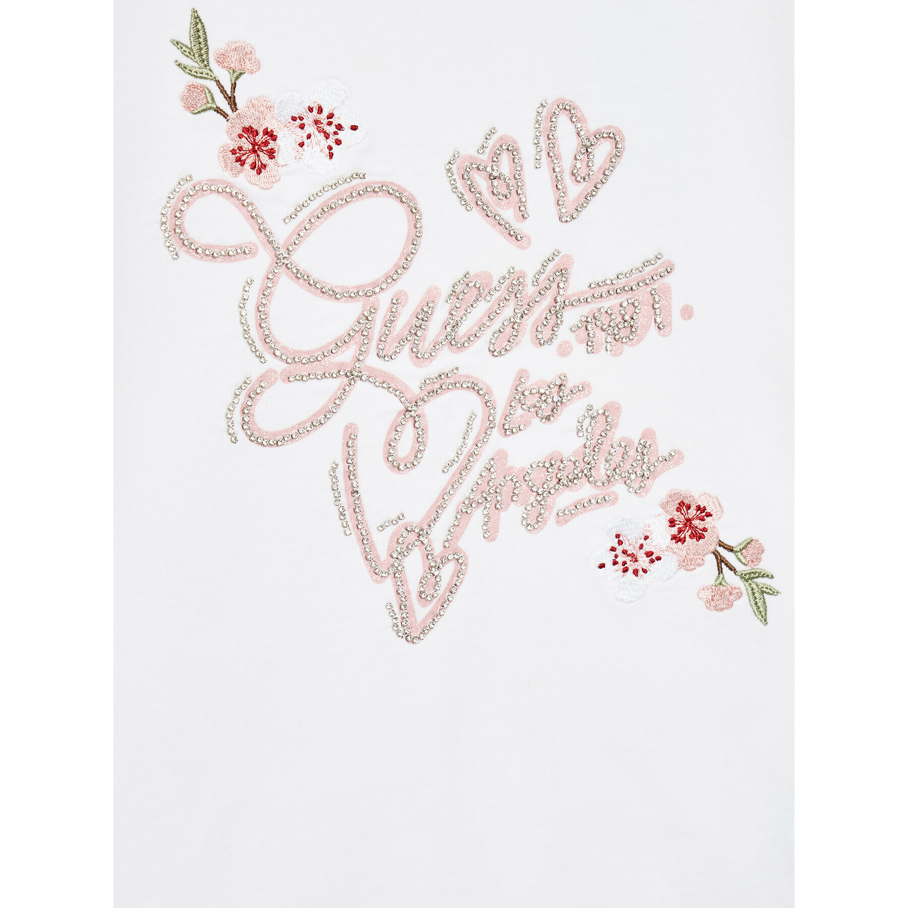Guess Суитшърт J2YQ04 KA6R0 Бял Regular Fit - Pepit.bg