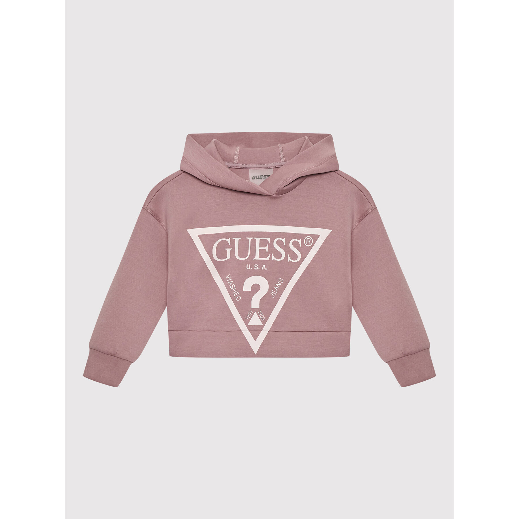 Guess Суитшърт J2YQ23 FL03S Розов Regular Fit - Pepit.bg