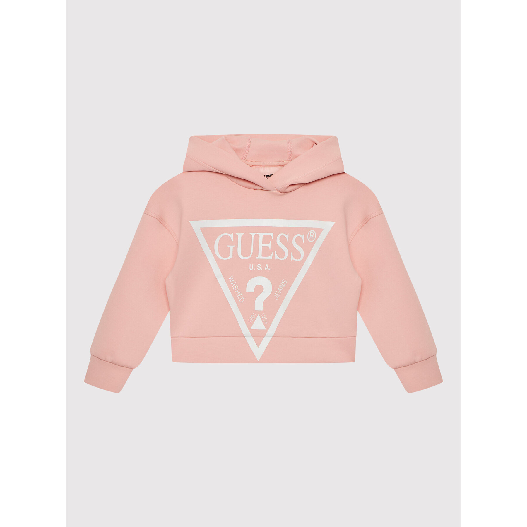 Guess Суитшърт J2YQ23 FL03S Розов Regular Fit - Pepit.bg