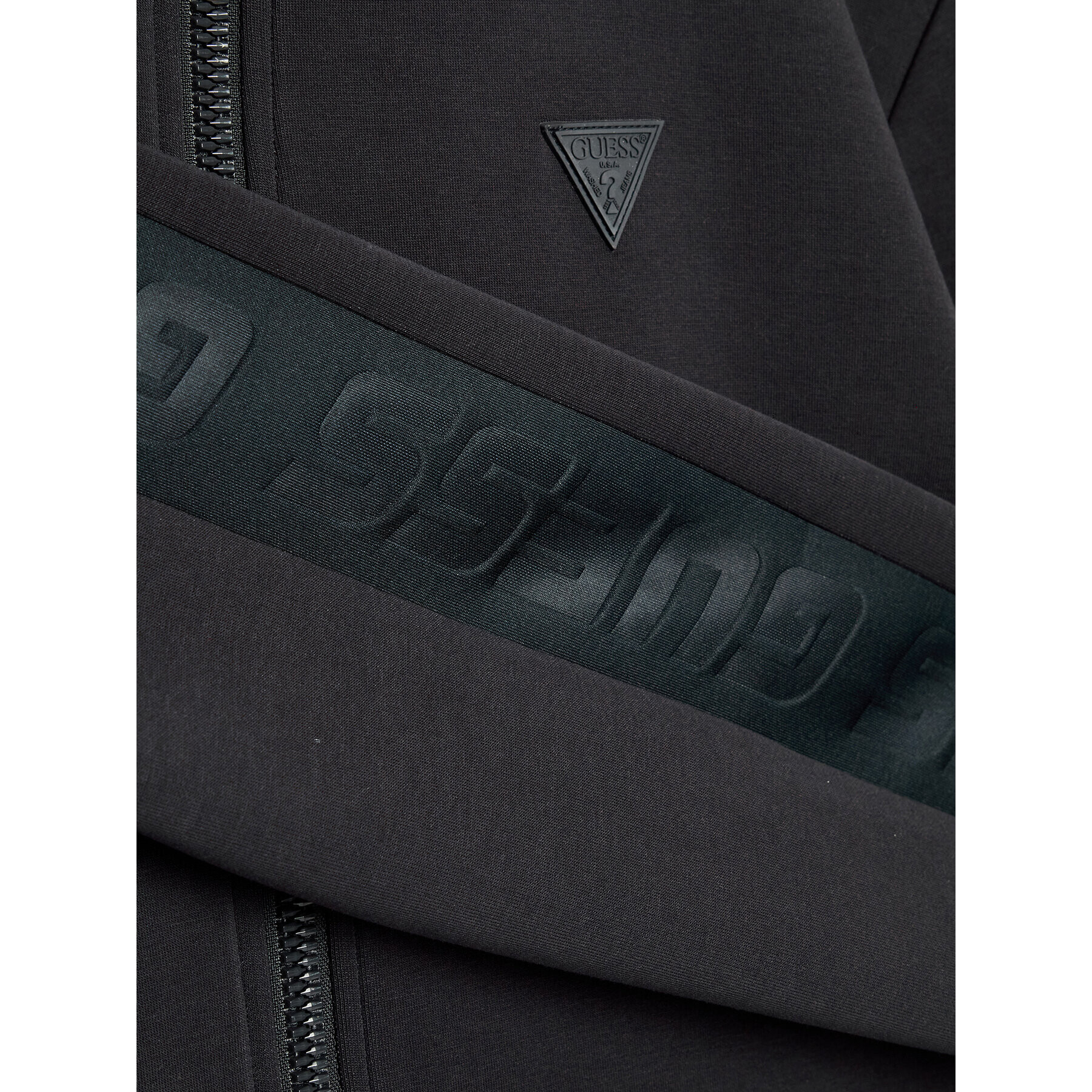 Guess Суитшърт J2YQ25 FL03S Черен Regular Fit - Pepit.bg