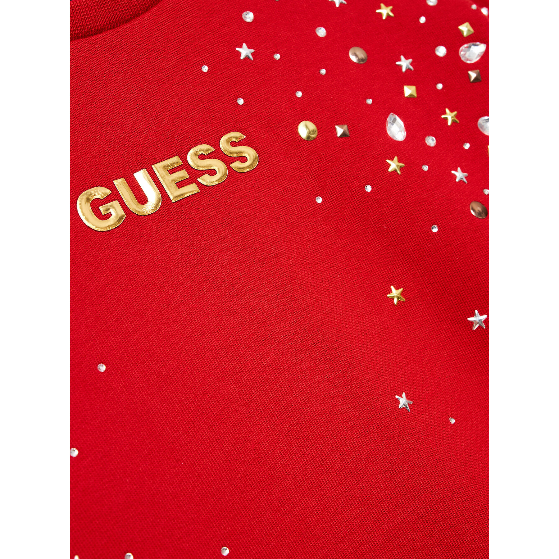 Guess Суитшърт J3BQ00 KAV34 Червен Regular Fit - Pepit.bg