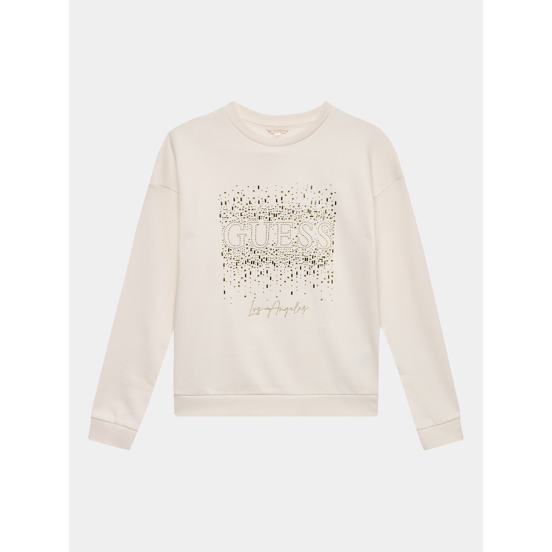 Guess Суитшърт J3BQ00 KAV34 Екрю Regular Fit - Pepit.bg