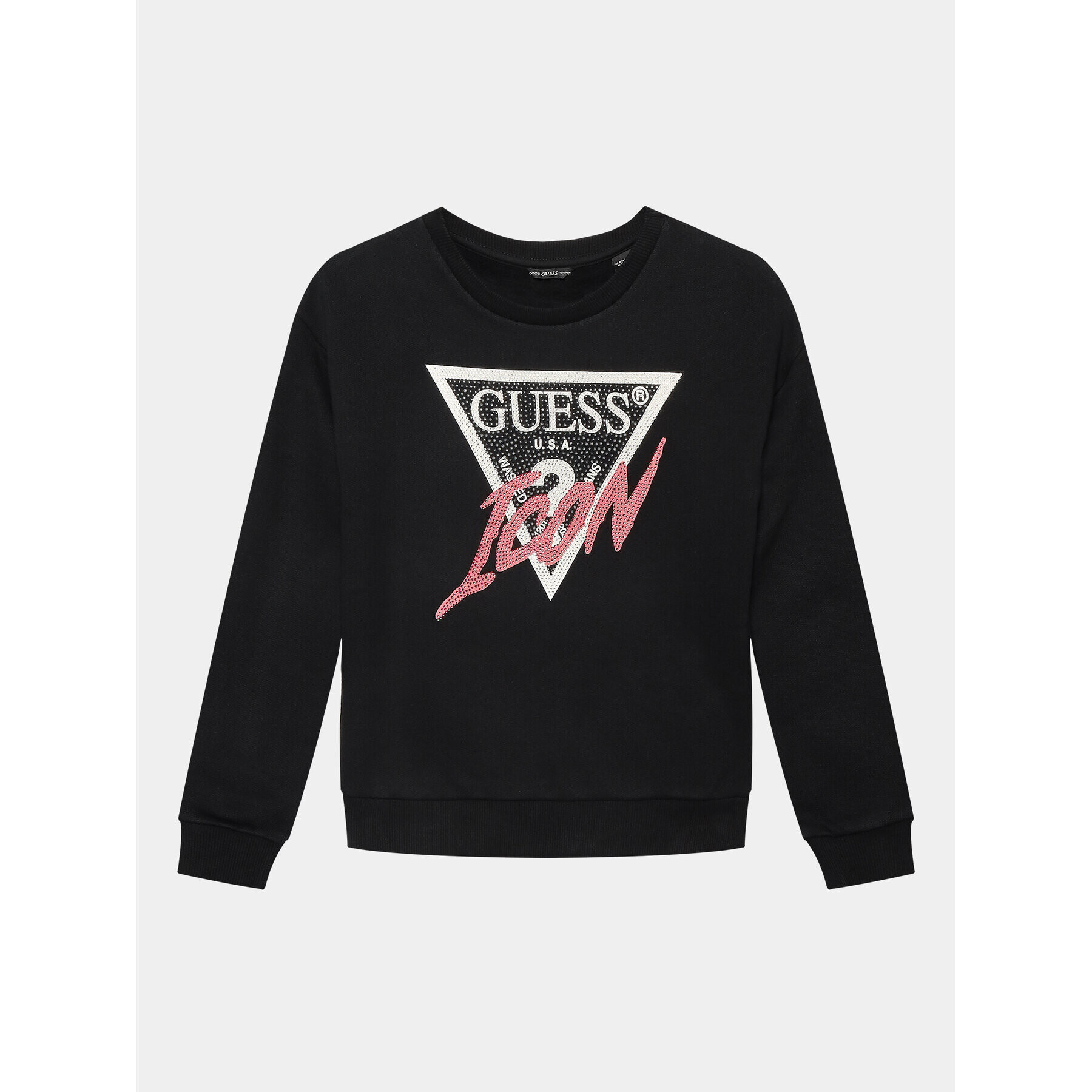 Guess Суитшърт J3BQ06 KAV34 Черен Regular Fit - Pepit.bg