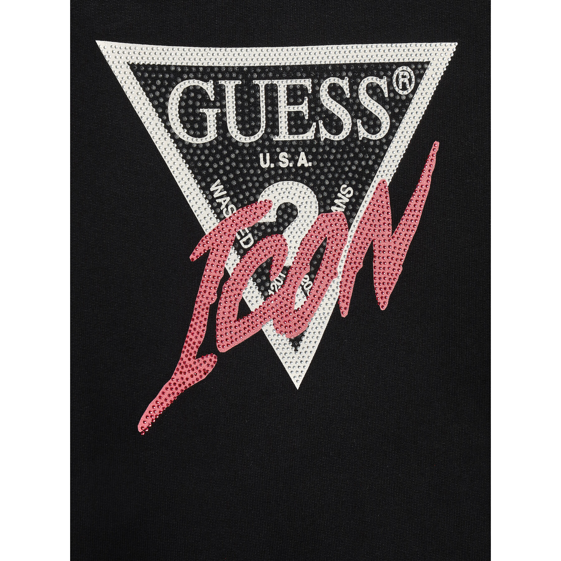 Guess Суитшърт J3BQ06 KAV34 Черен Regular Fit - Pepit.bg